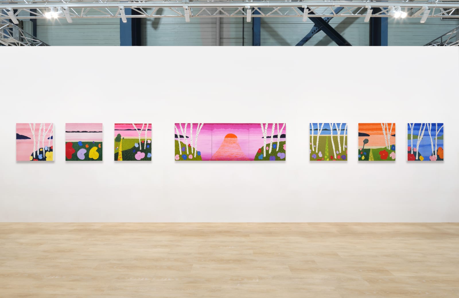 Installation view, Lake Champlain: James Goss, September 3, ELIGERE’s solo presentation booth at Kiaf PLUS 2022, SETEC, Seoul. Photo: ©...