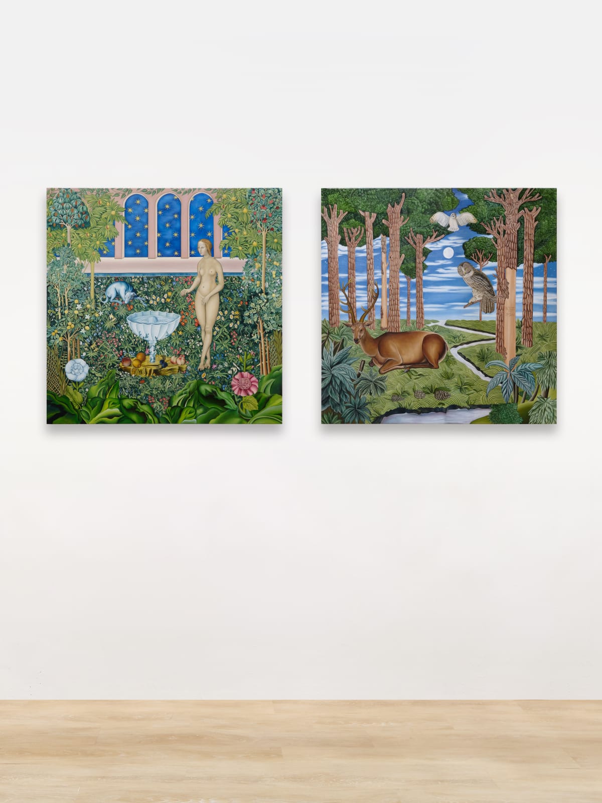 Installation view, Juwon Aderemi; Joseph Munyao Baraka; Pablo Benzo; Geoffrey Bouillot; Rune Christensen; Denise Rudolf Frank; Henrik Godsk; Marina Iglesias;...