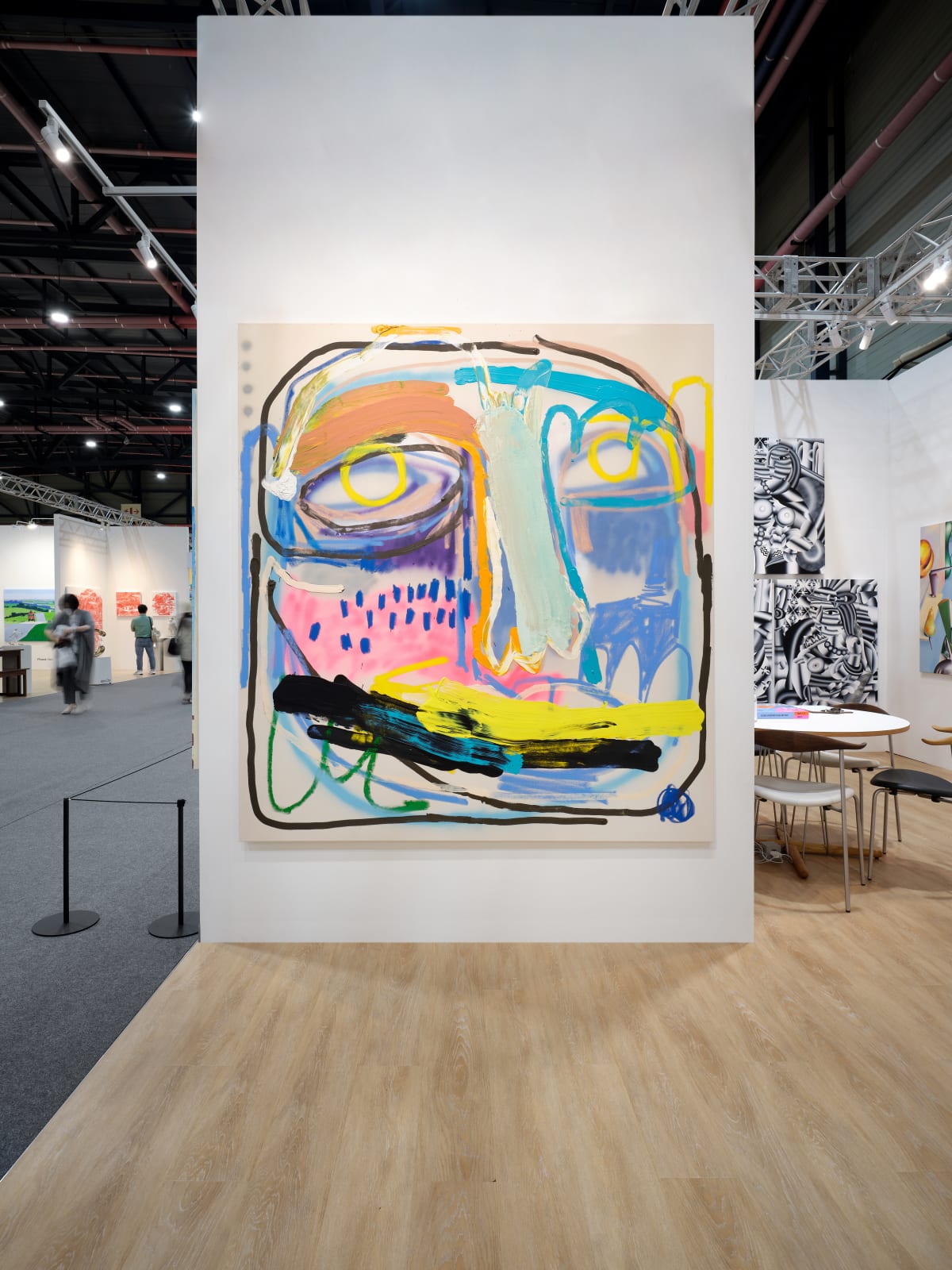Installation view, Juwon Aderemi; Joseph Munyao Baraka; Pablo Benzo; Geoffrey Bouillot; Rune Christensen; Denise Rudolf Frank; Henrik Godsk; Marina Iglesias;...