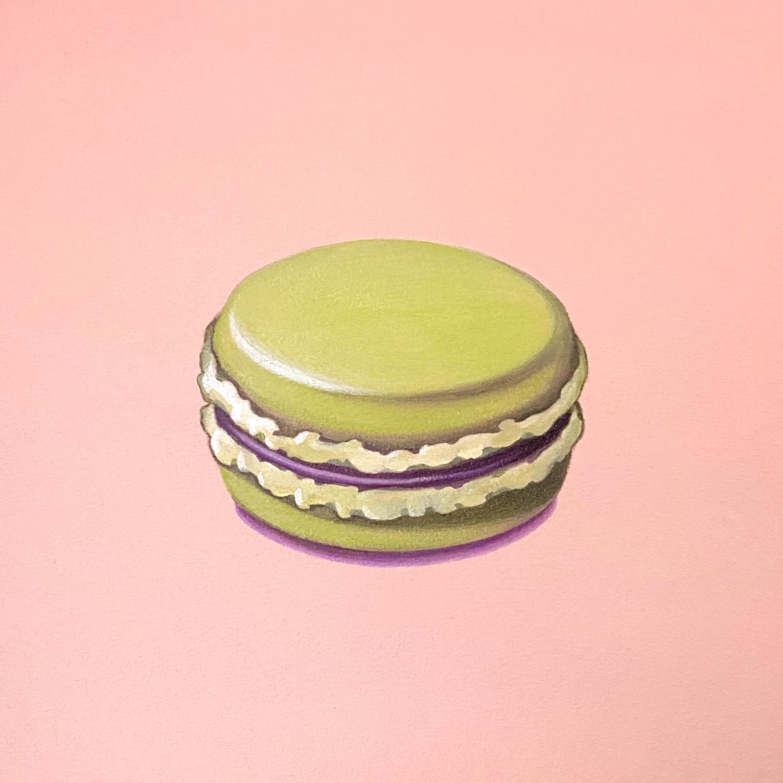 Yasuhiro Toyoda, Macaron (Green), 2023