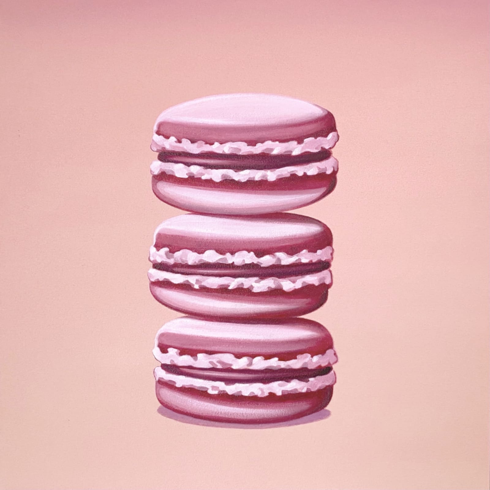 Yasuhiro Toyoda, Macaron (Pink), 2023