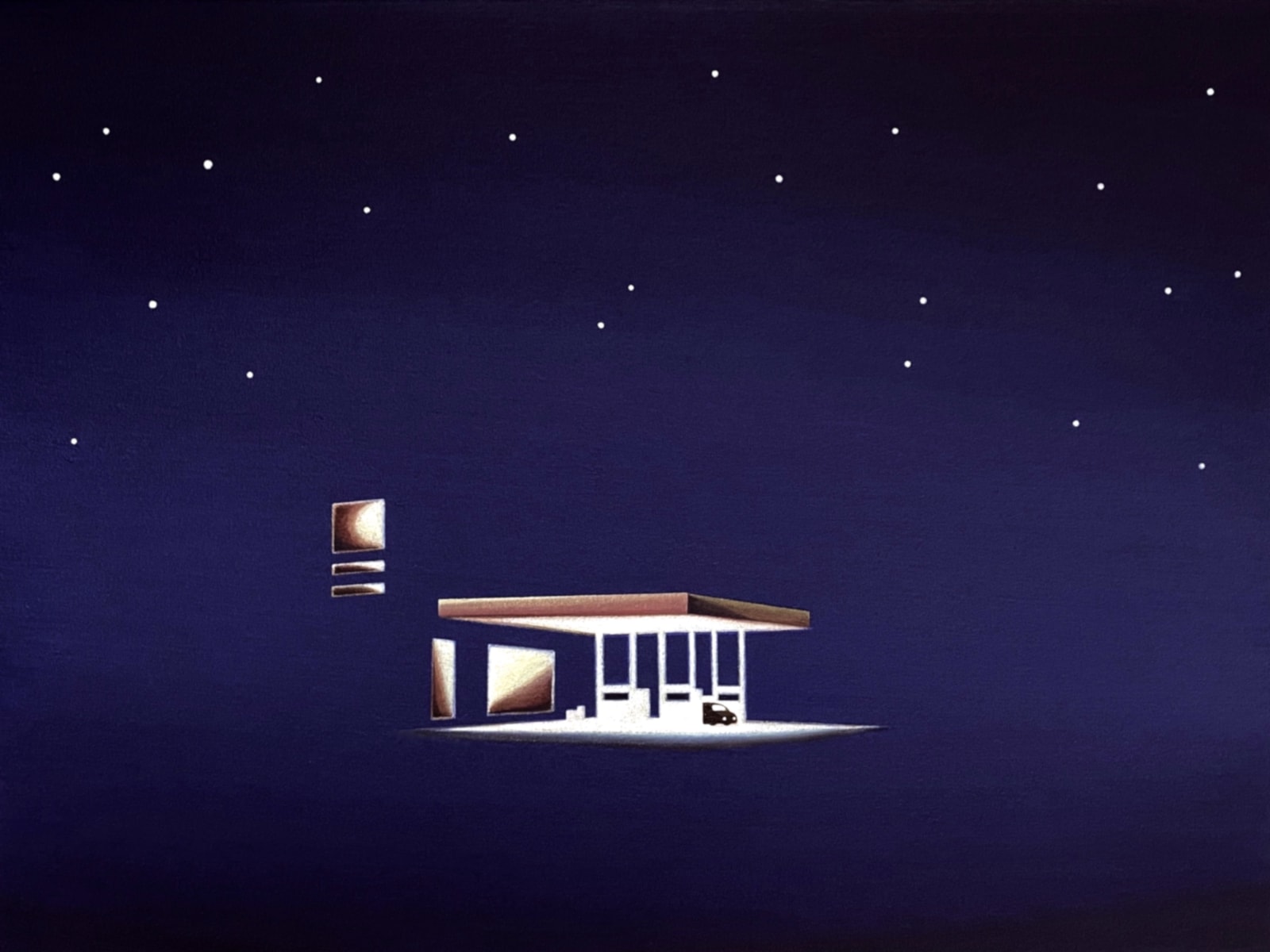 Yasuhiro Toyoda, Gas station, 2023
