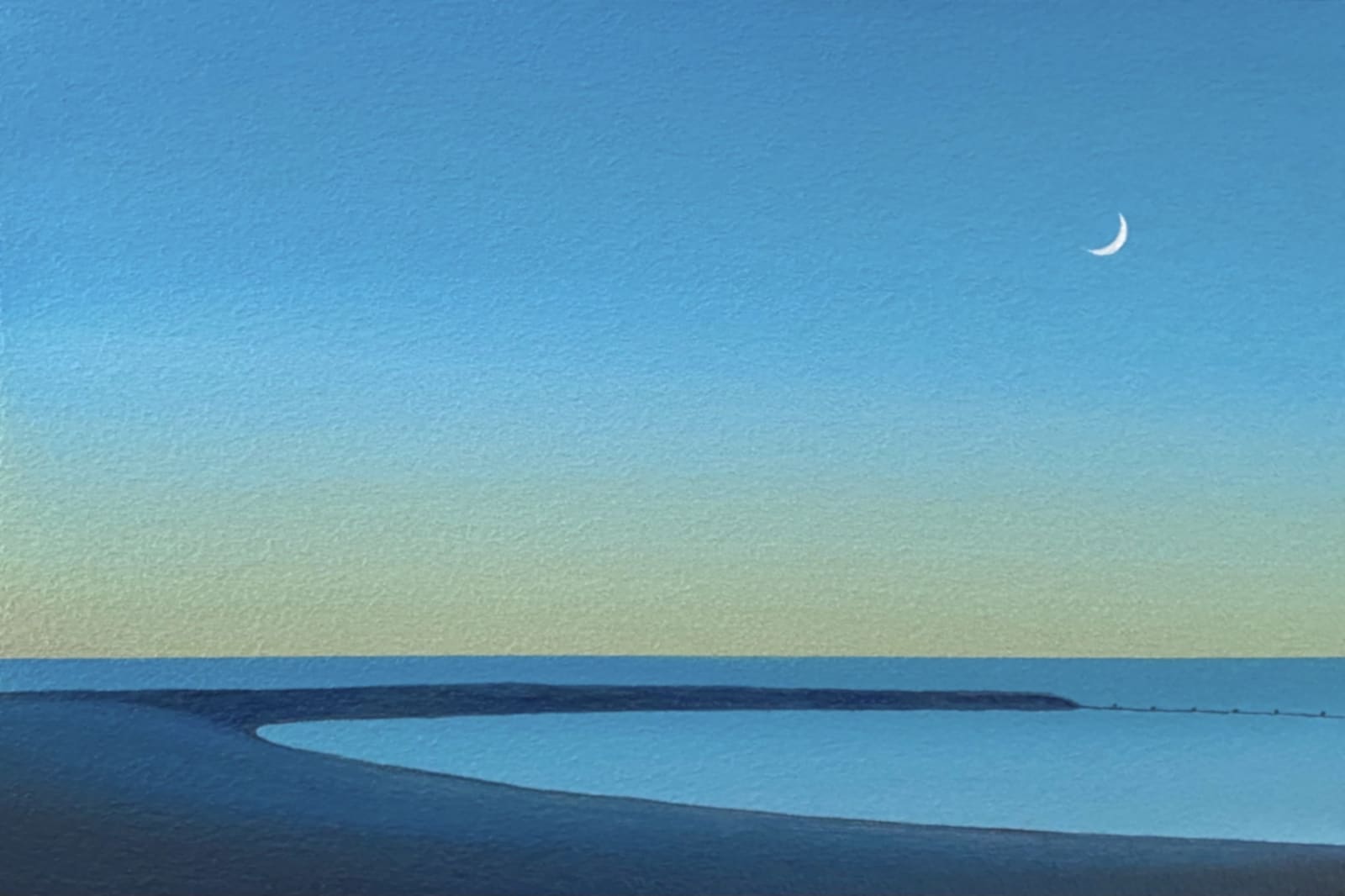 Yasuhiro Toyoda, Sea moon, 2023