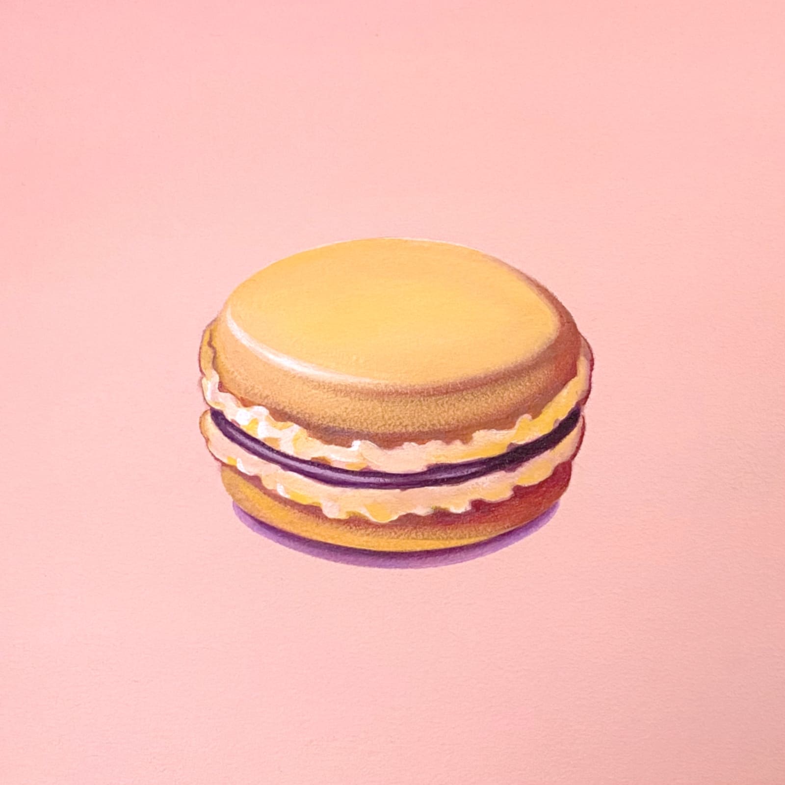 Yasuhiro Toyoda, Macaron (Yellow), 2023
