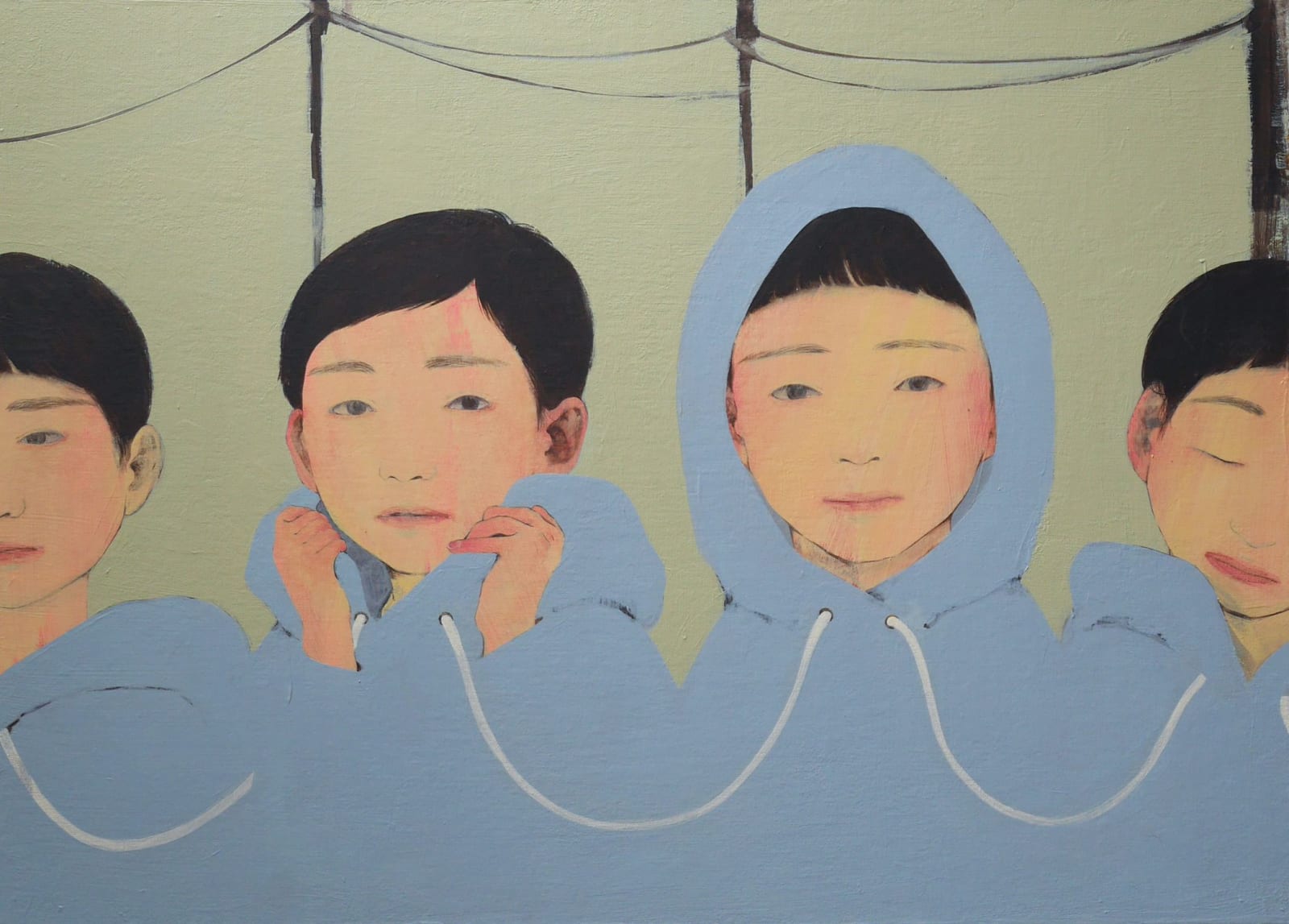 Yoshino Hirota, Stand in a Row, 2022
