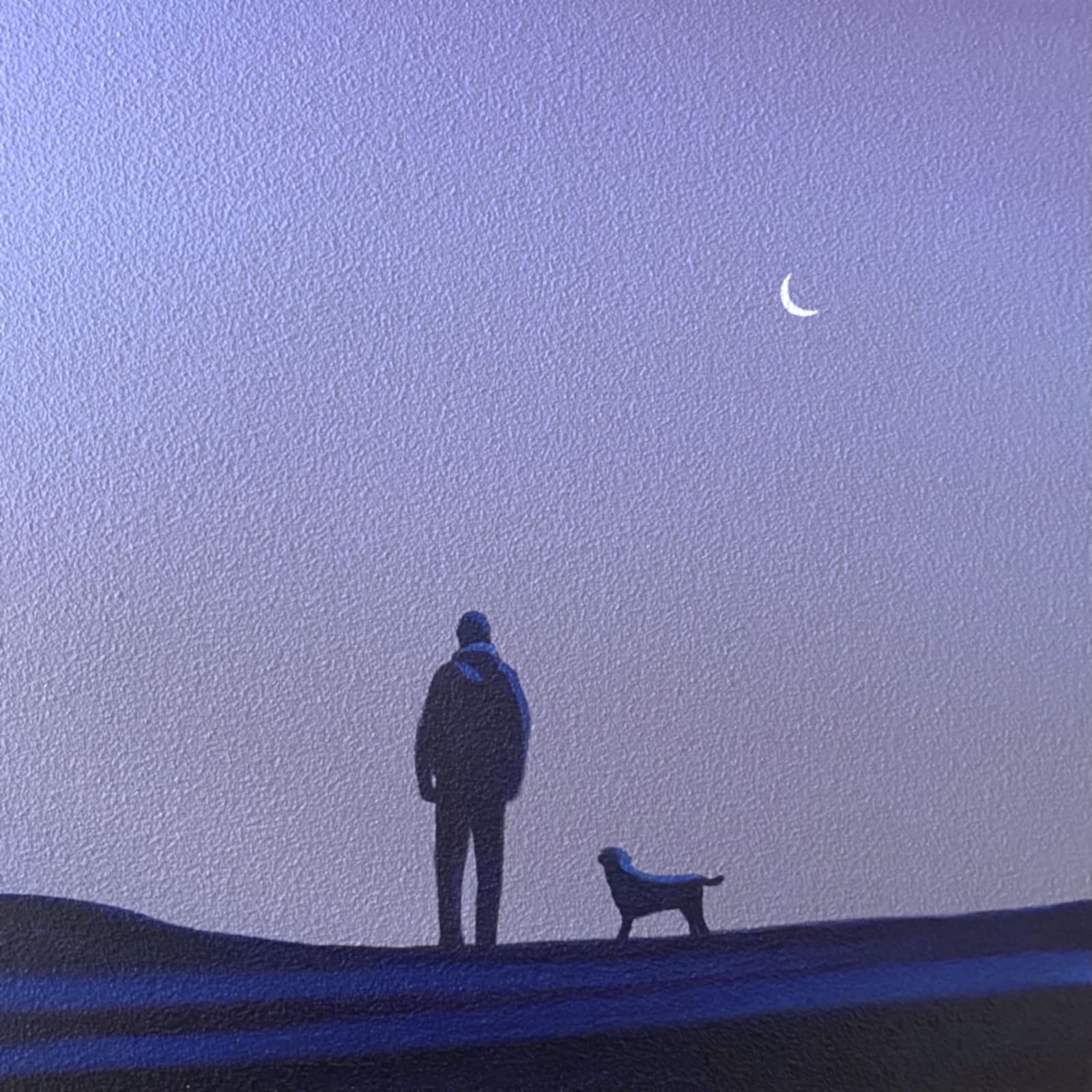 Yasuhiro Toyoda, Morning moon, 2023