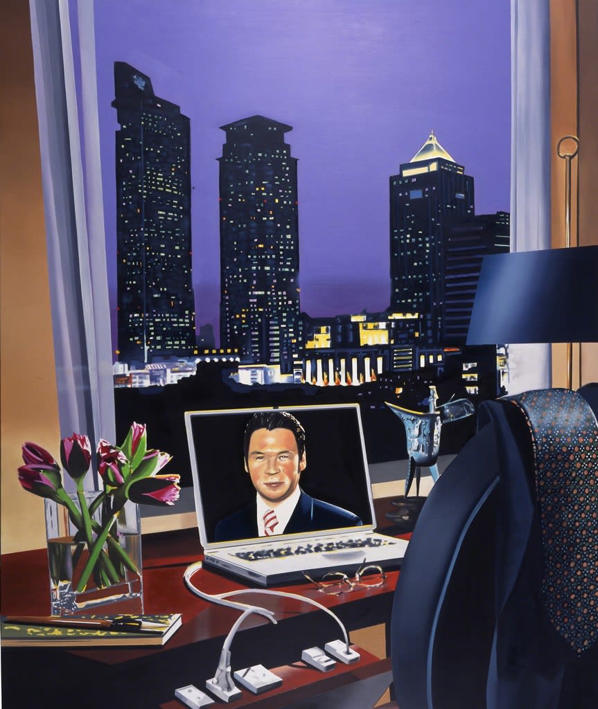 Miloš Todorović, You hardlu need ask; The finest essentials are already at hand (autoportrait ), 2003