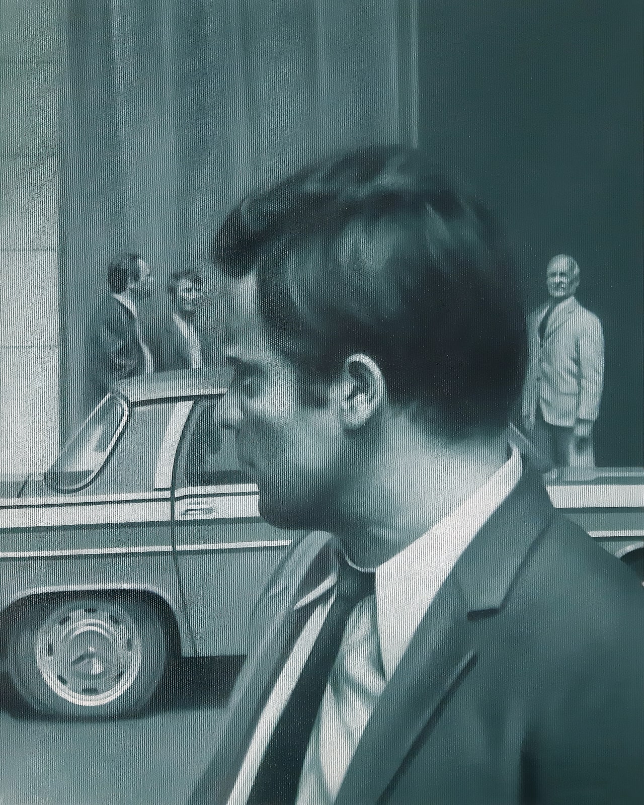 Veljko Vučković, Watching from a Distance, 2021