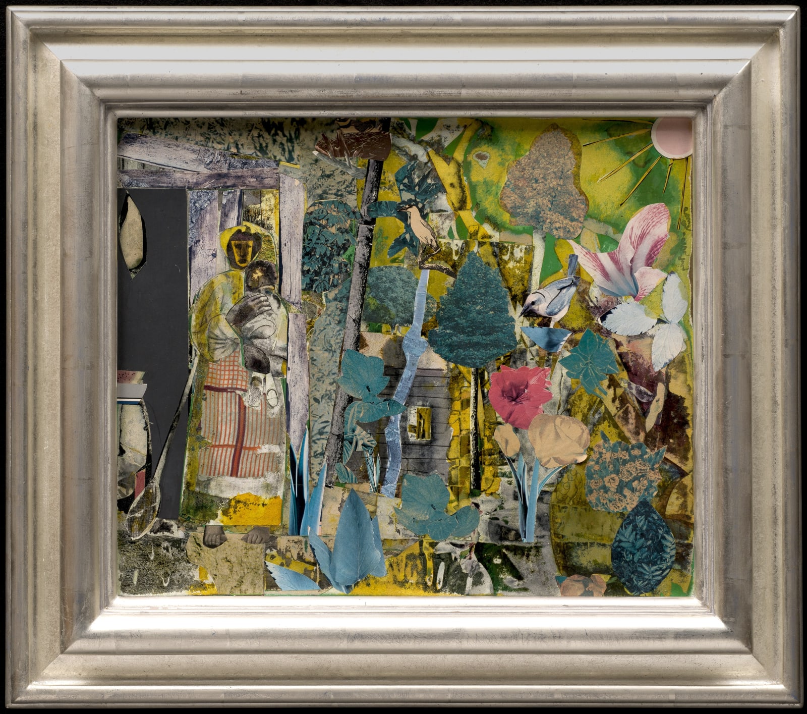 MADELINE JONES' WONDERFUL GARDEN Romare Bearden, 1977 The Columbus Museum, Georgia