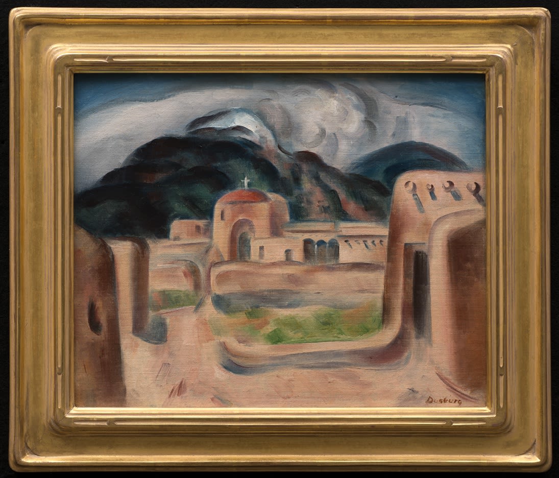CHURCH AT ABIQUIU Andrew Dasburg, ca. 1922 Private Collection