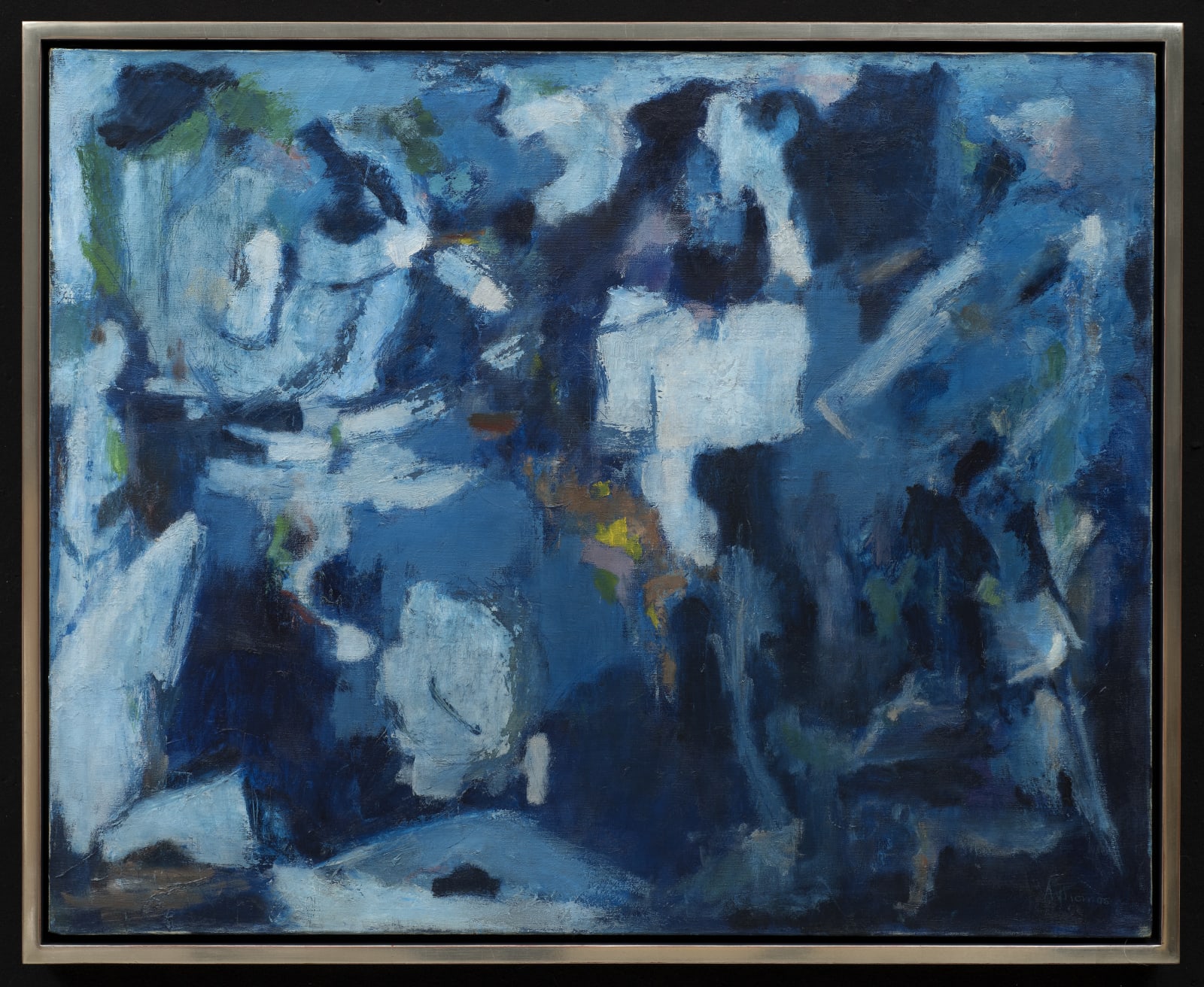 BLUE OPUS II Alma Thomas, 1962 Private Collection