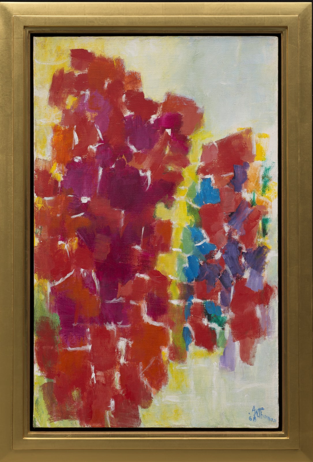 FLASH OF AUTUMN Alma Thomas, 1968 Private Collection