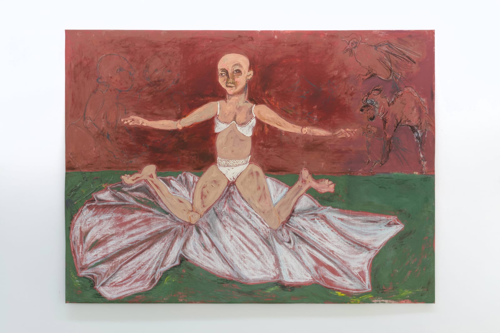 Maitha Abdalla, Scarred by Silenced Nightmares, 2021