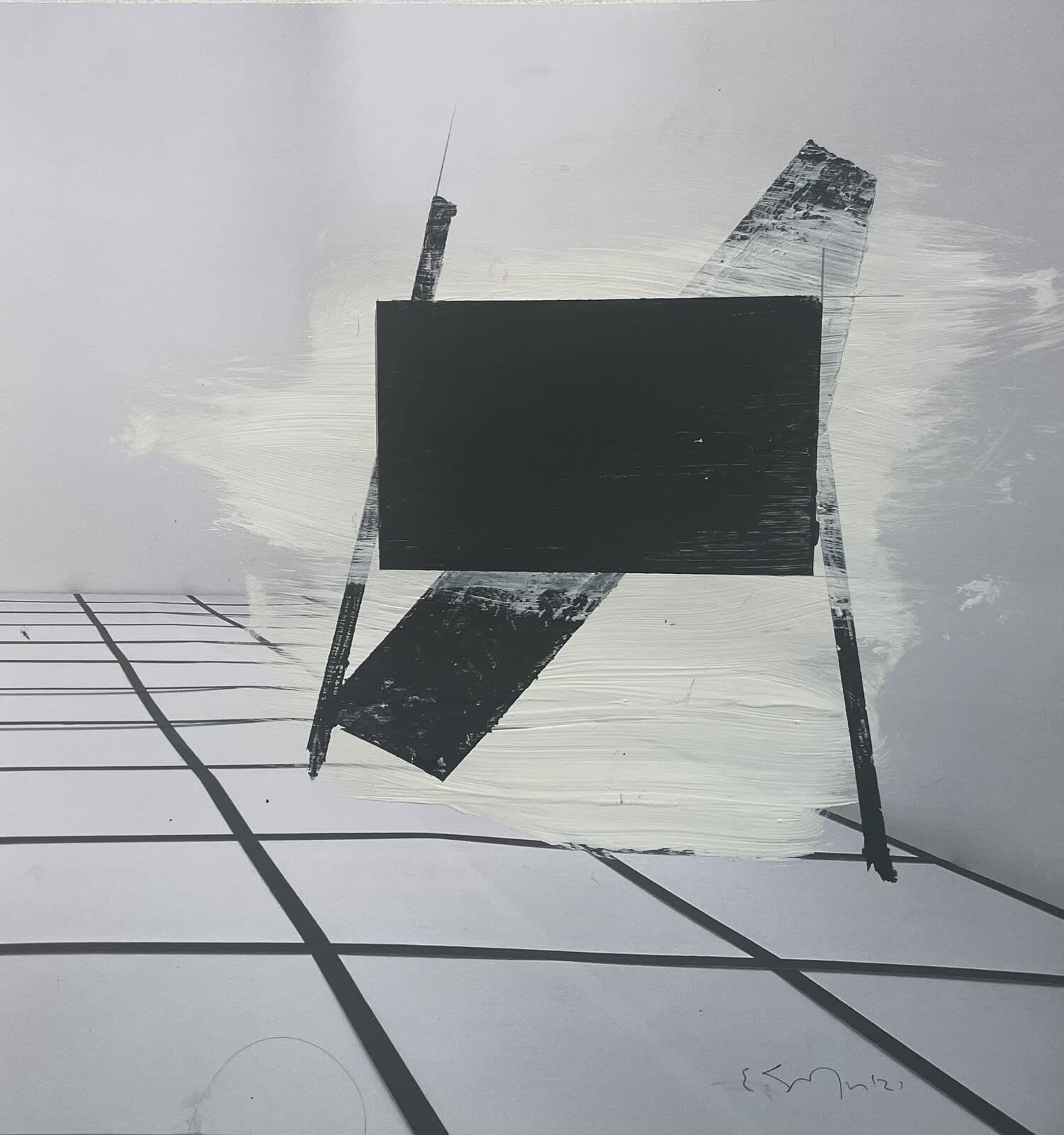 Eugenio Espinoza, TEA catalogue pages drawing, 2021