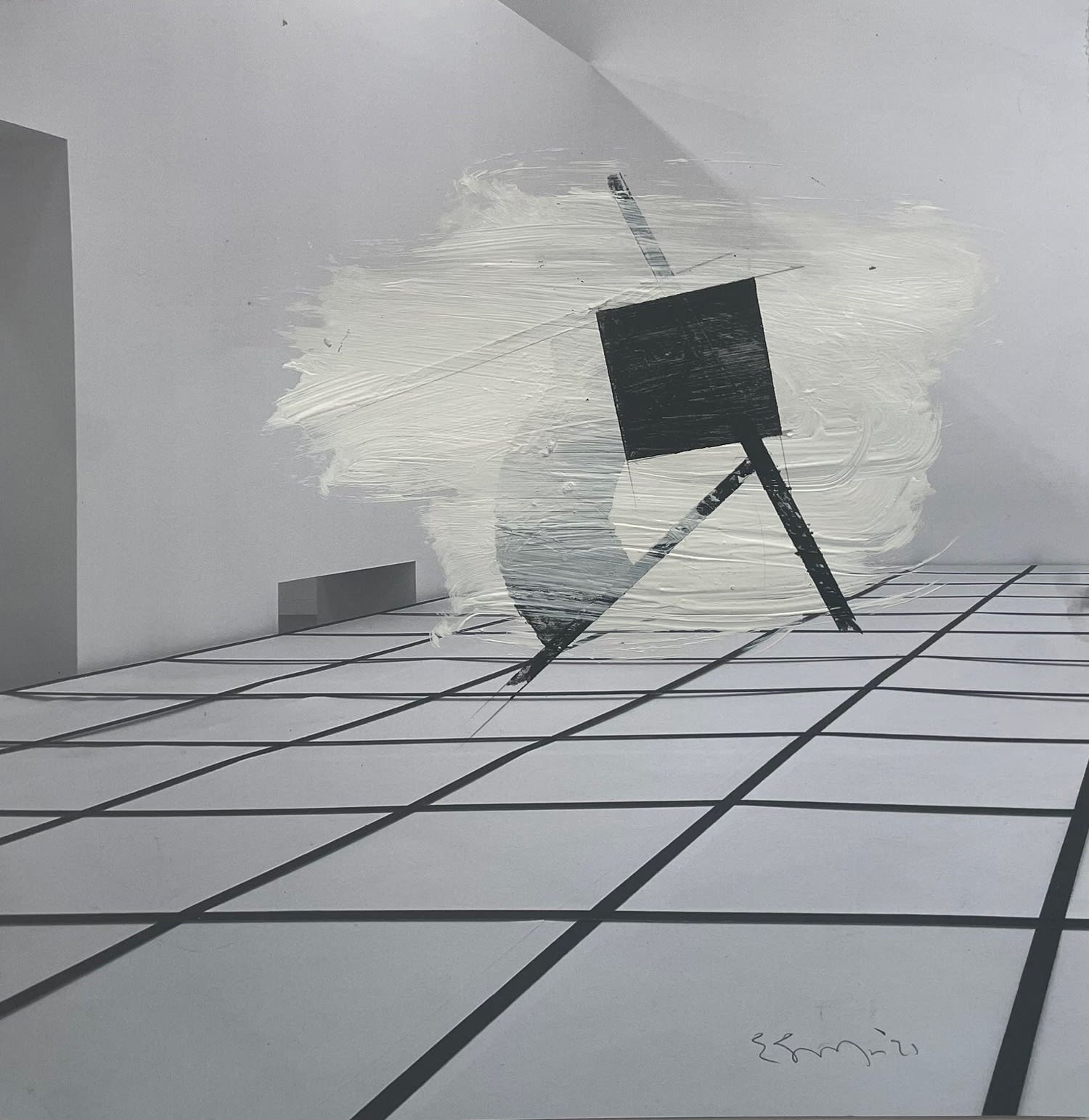 Eugenio Espinoza, TEA catalogue pages drawing, 2021