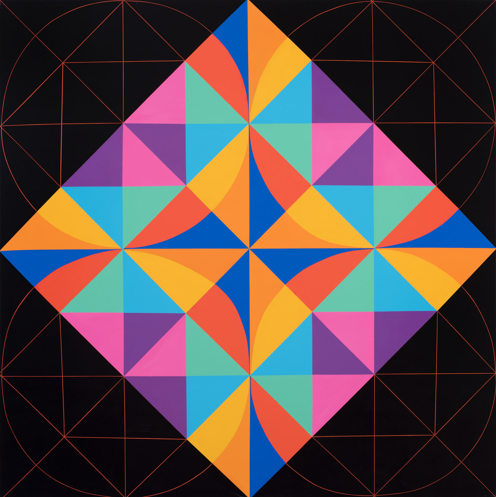 Rasheed Araeen, OPUS CRC4, 2018