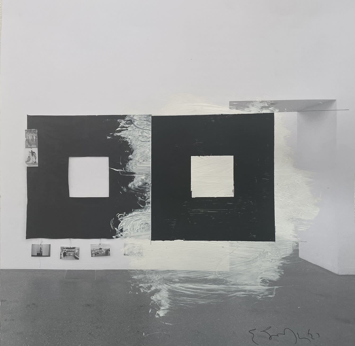 Eugenio Espinoza, TEA catalogue pages drawing, 2021