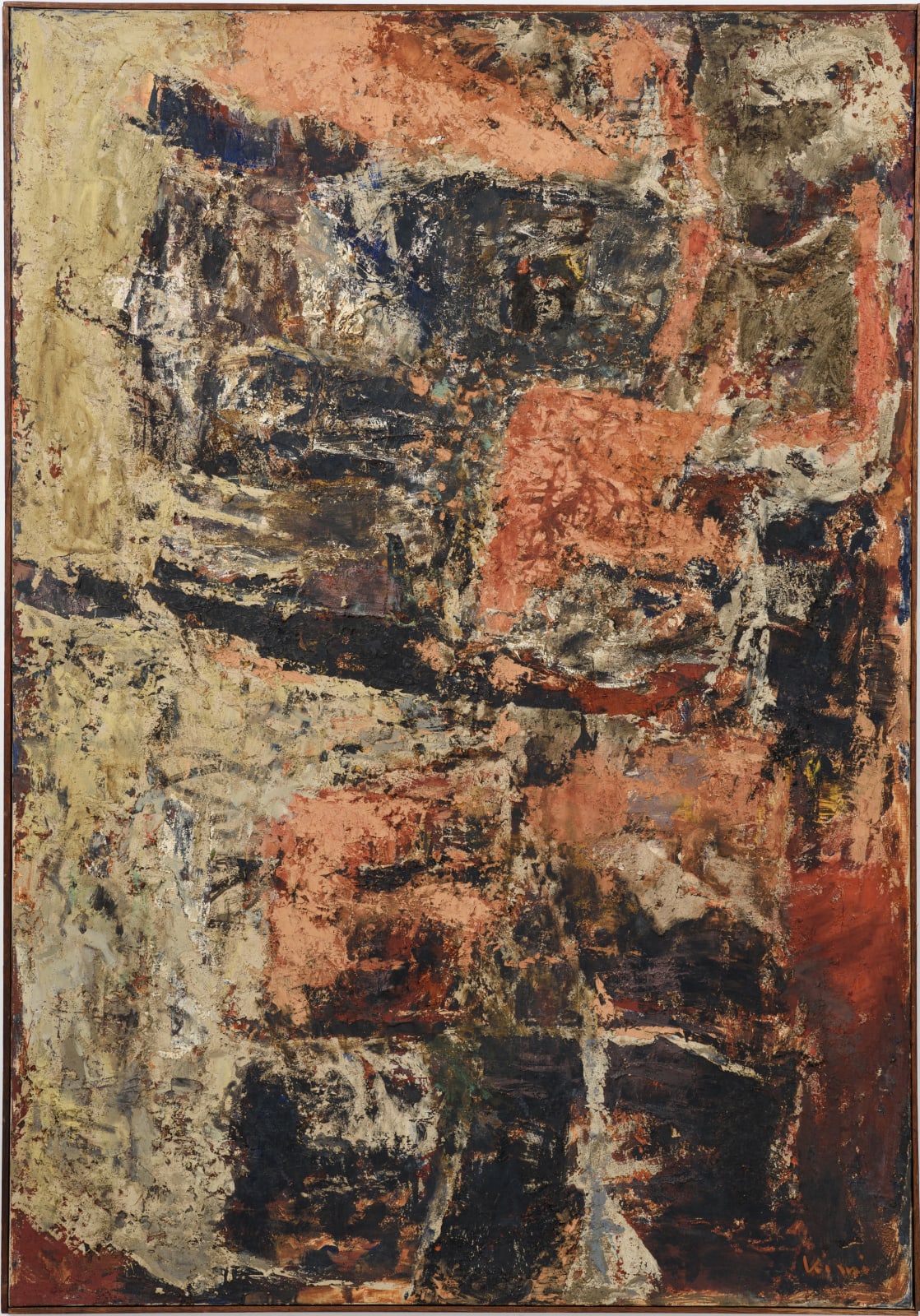 三島 喜美代, 無題, 1957