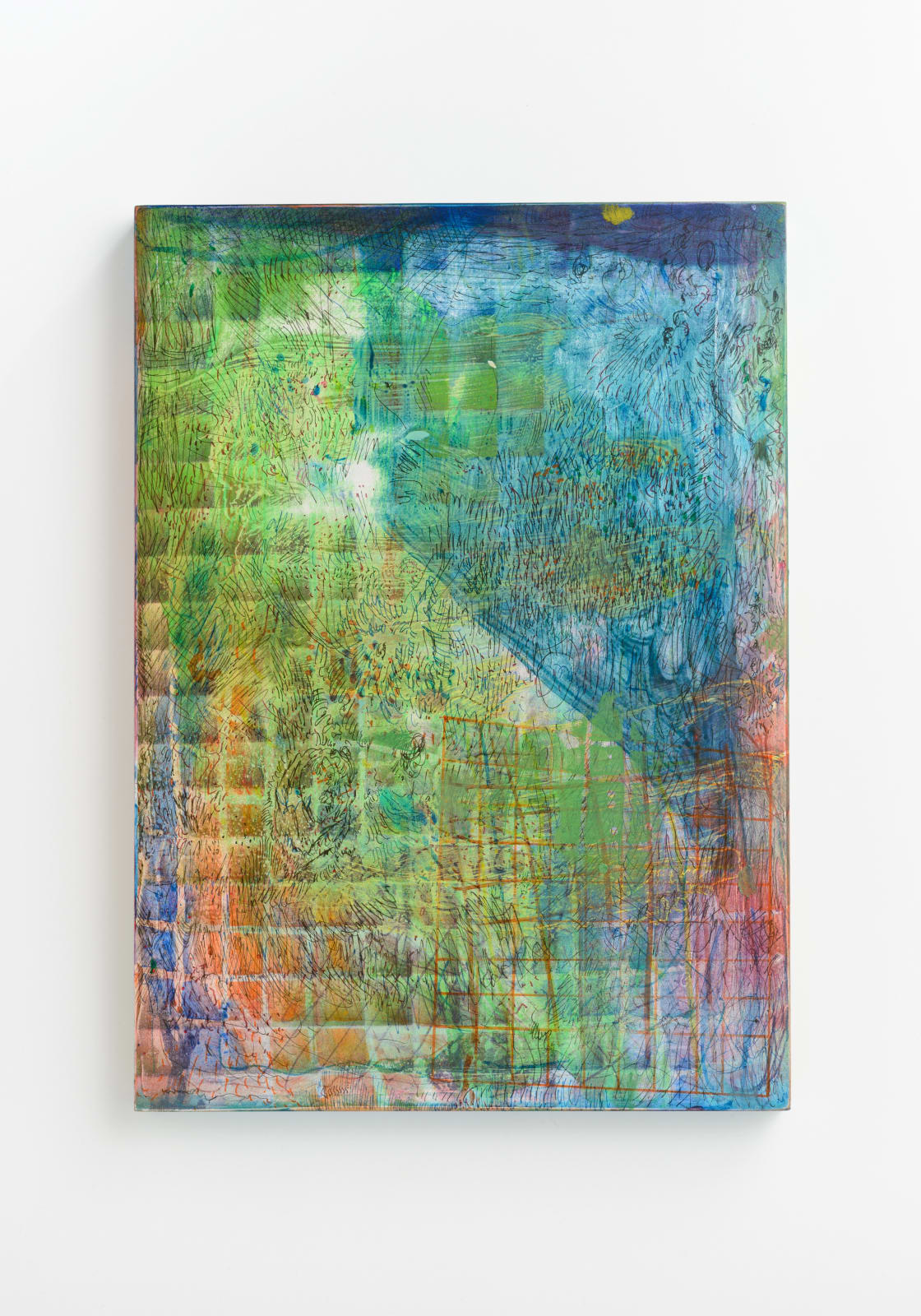 梅津 庸一, キューブ状の煮こごり , 2017, 2021