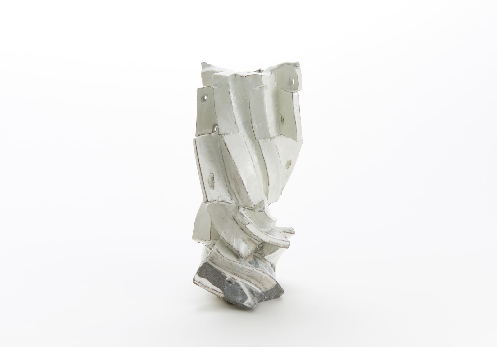 道川 省三, Sculptural Form 粉引, 2018