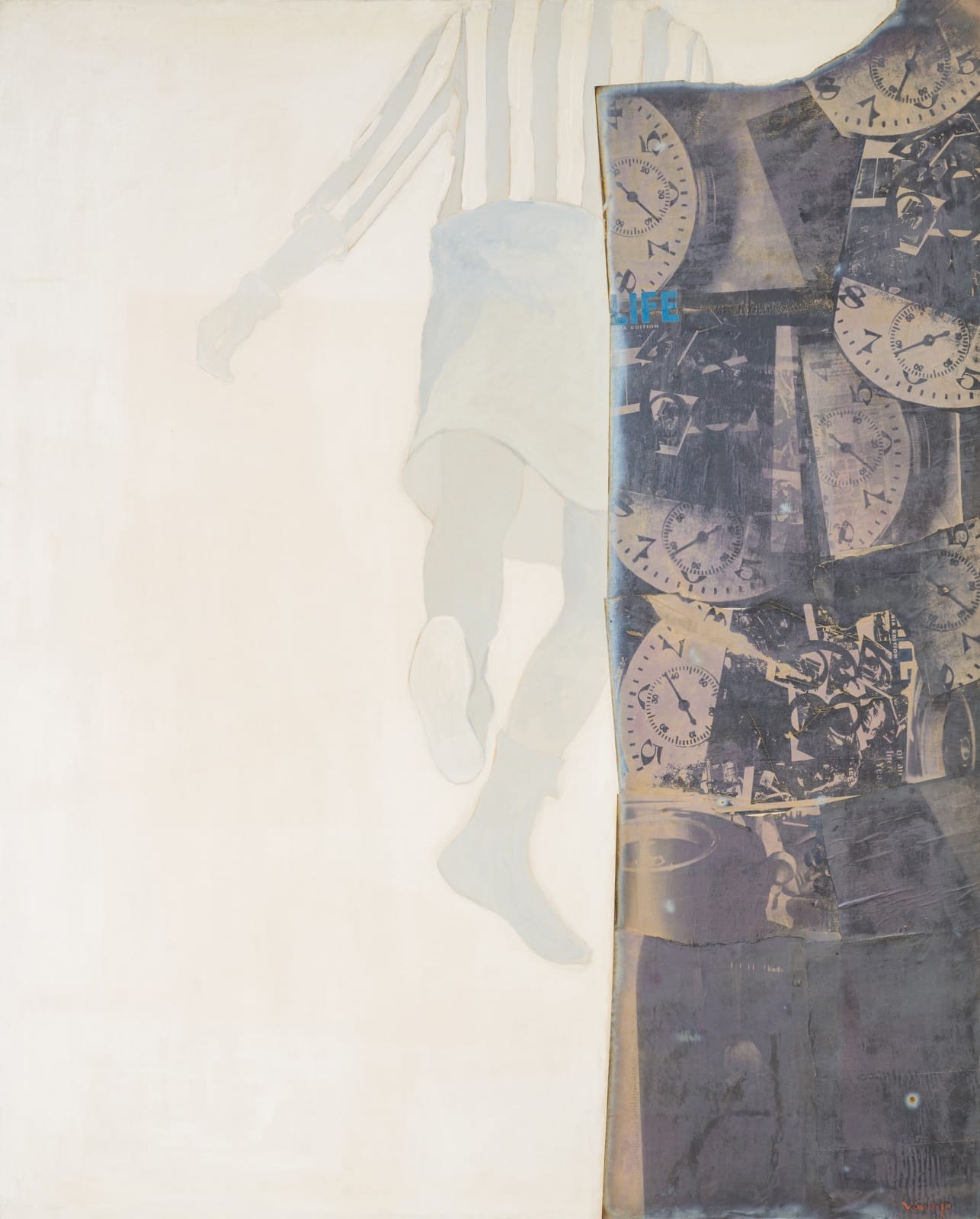 三島 喜美代, 作品 A, 1970 Circa