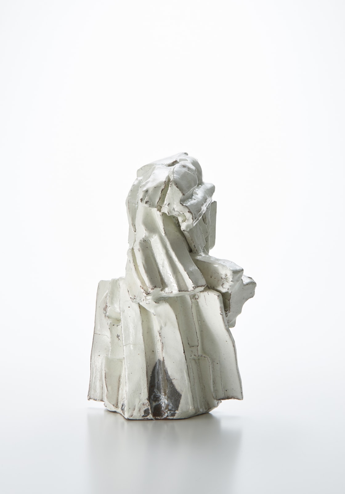 道川 省三, Sculptural Form 粉引, 2018
