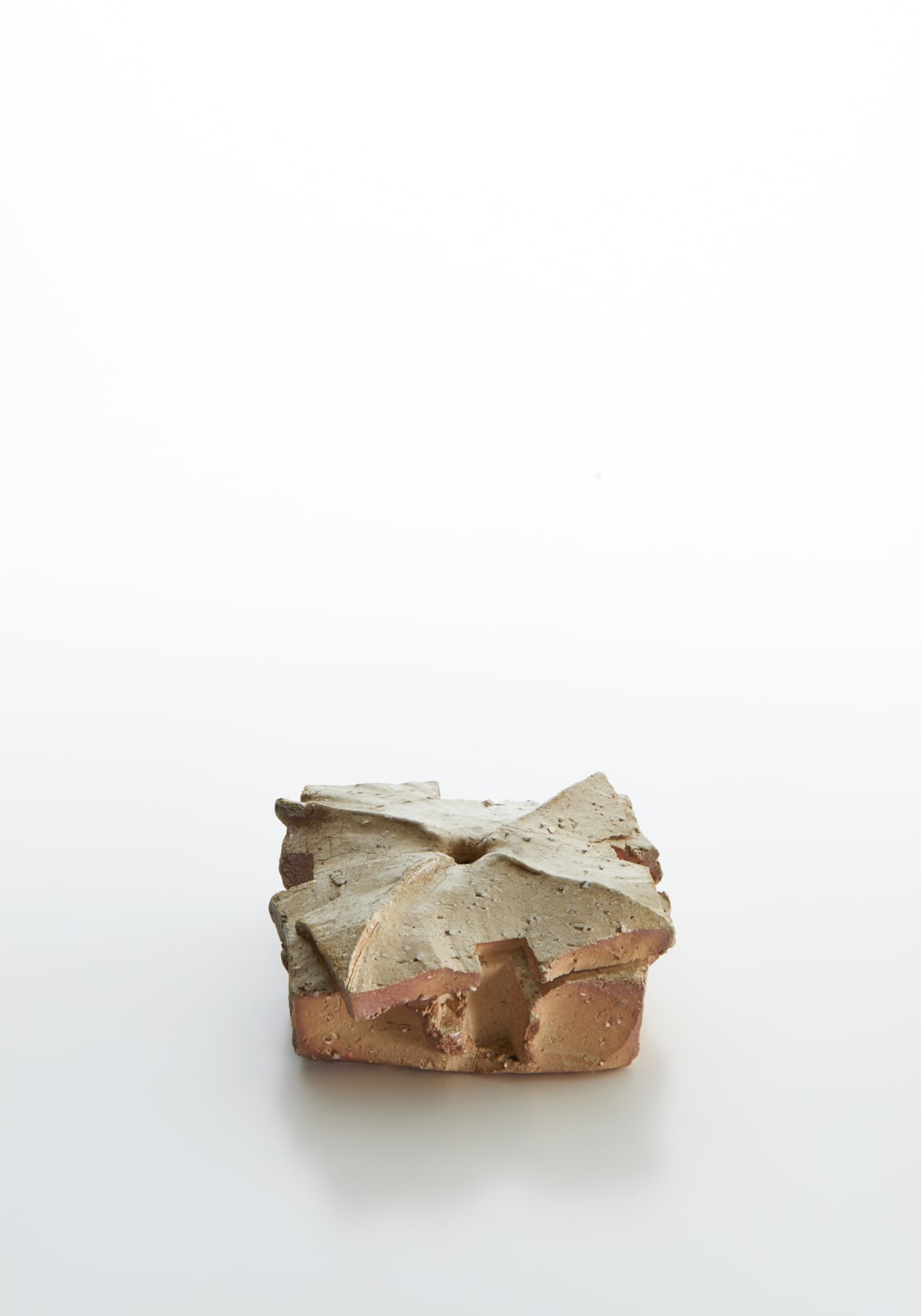 道川 省三, Sculptural Form 自然釉, 2019