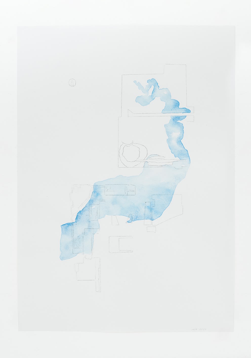 湊 茉莉, 地層シリーズ VII、ながれ I, 2020