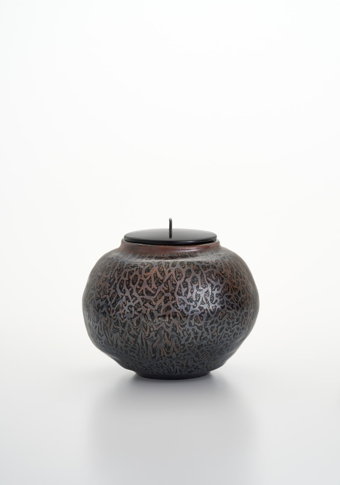 木村 盛康, 松樹天目水指/ Shoju Tenmoku Water Jar, 2000