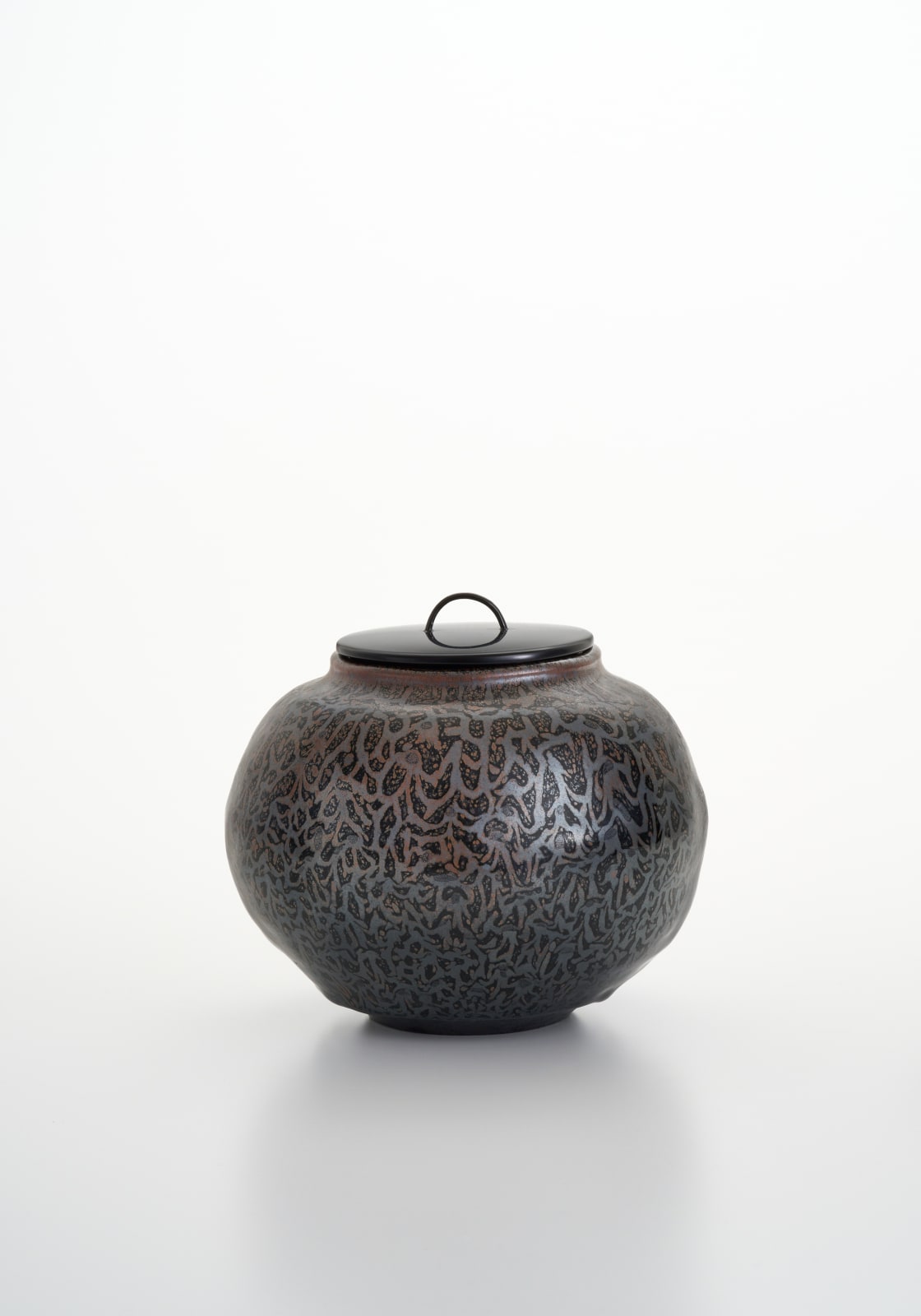 木村 盛康, 松樹天目水指/ Shoju Tenmoku Water Jar, 2000