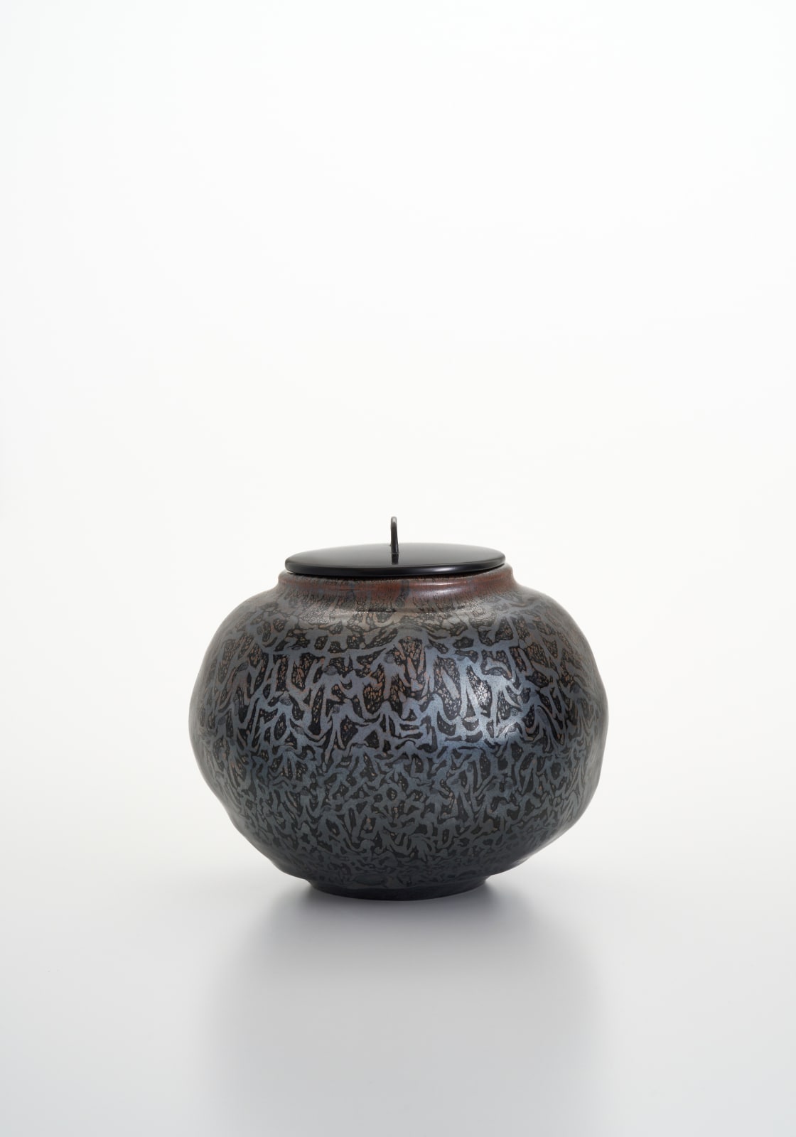 木村 盛康, 松樹天目水指/ Shoju Tenmoku Water Jar, 2000