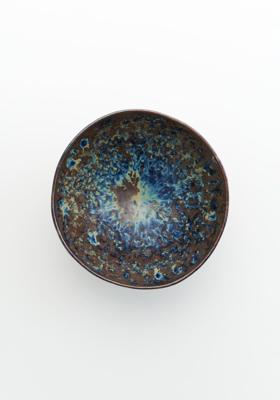 木村 盛康, 天目アンドロメダ茶盌/ Tenmoku Andromeda Tea Bowl, 2019
