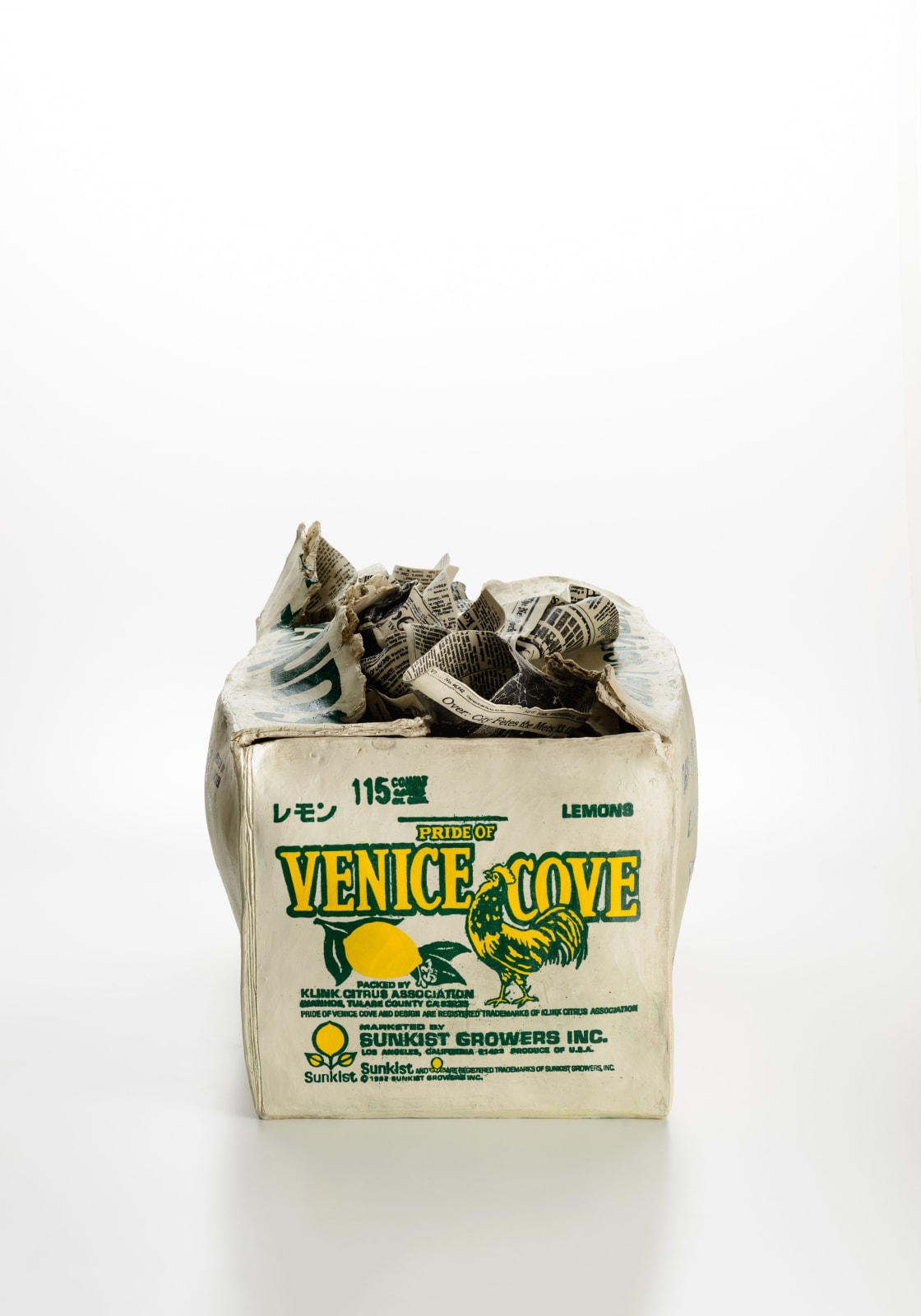 三島 喜美代, Box Sunkist 20, 2020