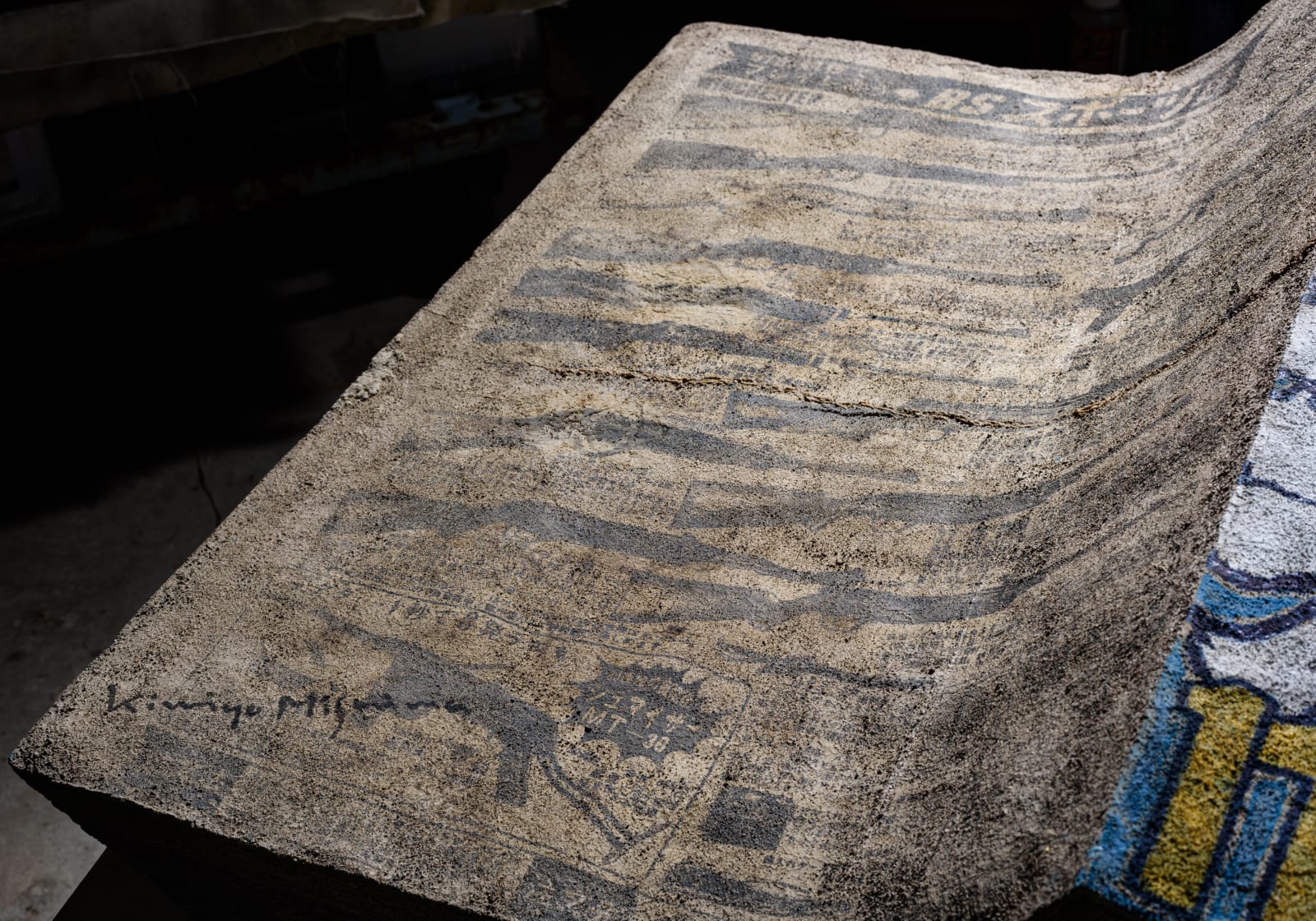 三島 喜美代, Comic Book 03 (Comic Book 03-2), 2003