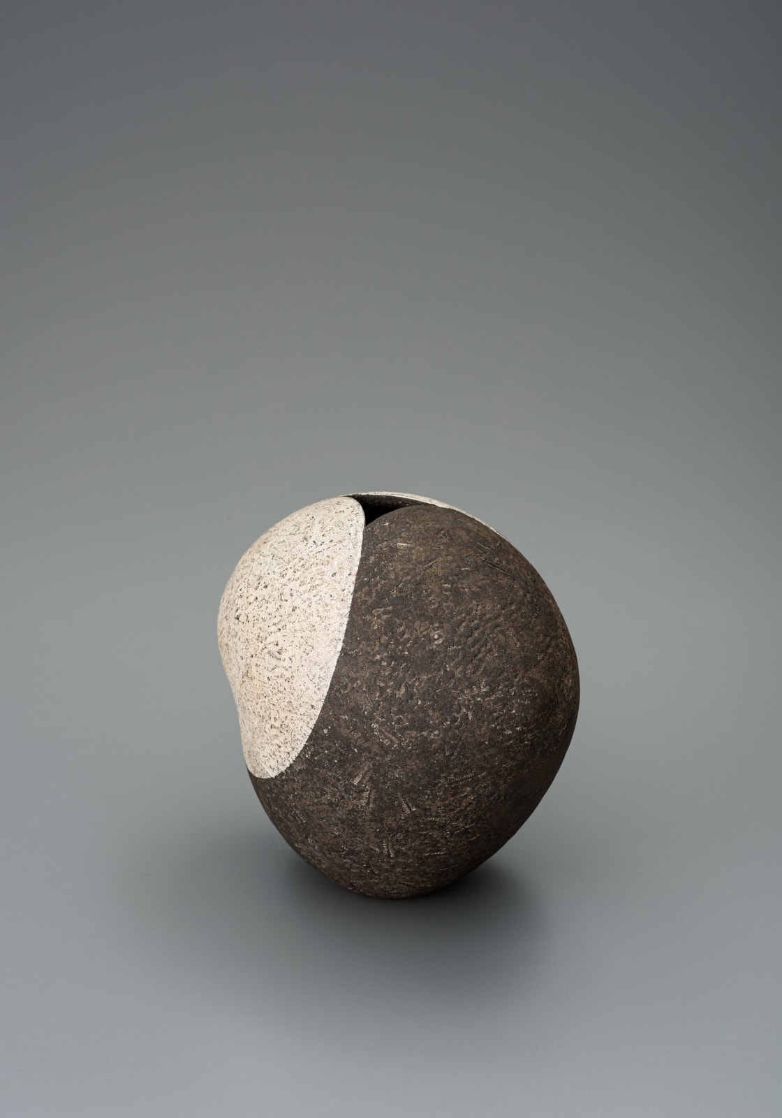 井口 大輔, 黒銹陶銀彩壺, 2021