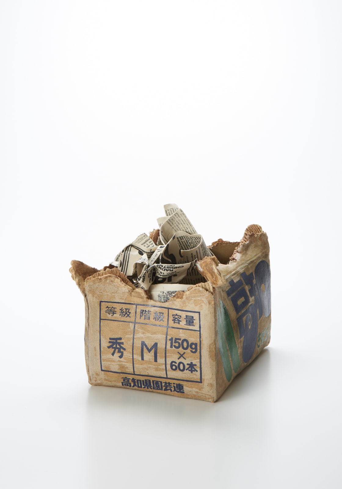 三島 喜美代, Box Kyuri 18, 2018