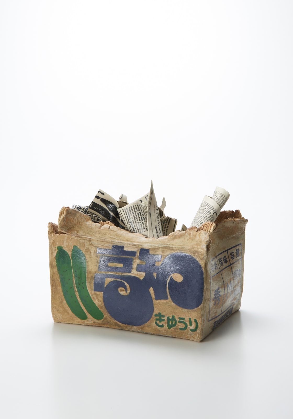 三島 喜美代, Box Kyuri 18, 2018