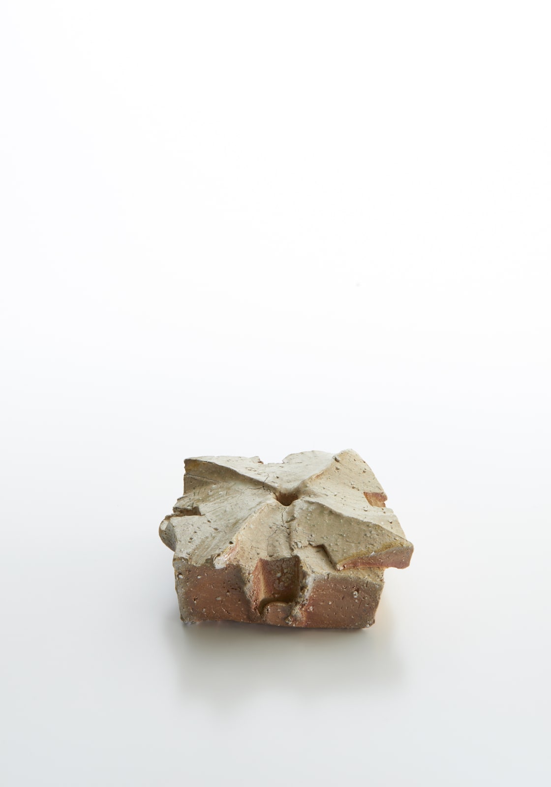 道川 省三, Sculptural Form 自然釉, 2019