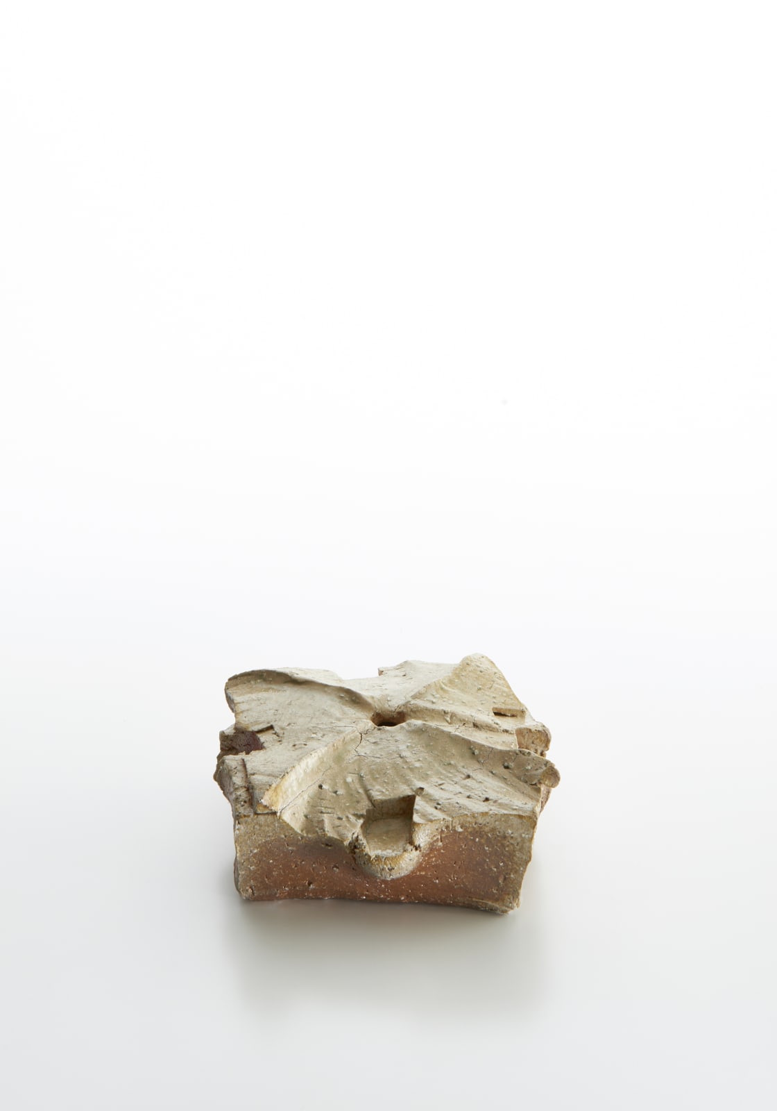 道川 省三, Sculptural Form 自然釉, 2019