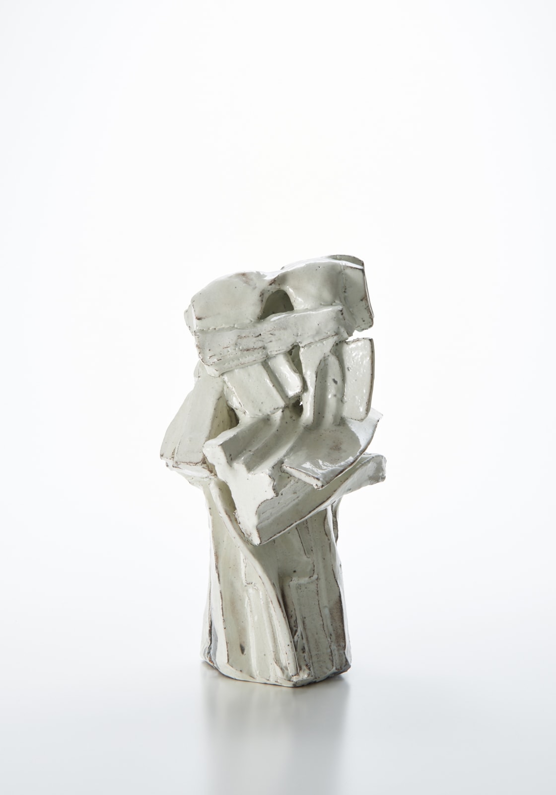 道川 省三, Sculptural Form 粉引, 2018