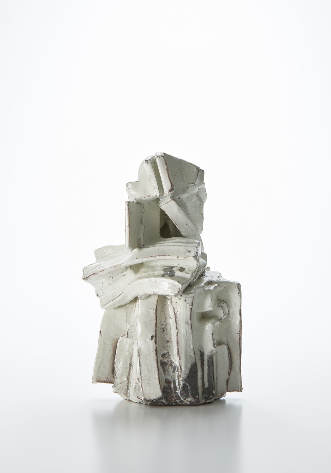 道川 省三, Sculptural Form 粉引, 2018