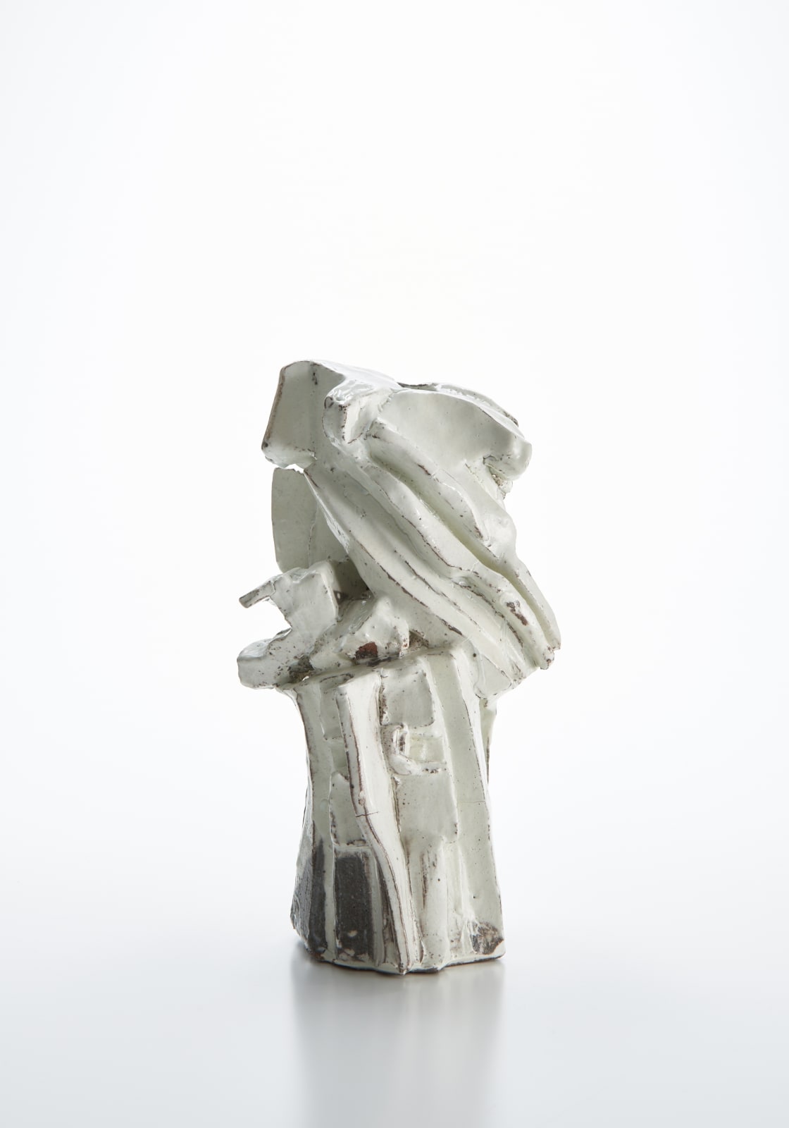 道川 省三, Sculptural Form 粉引, 2018