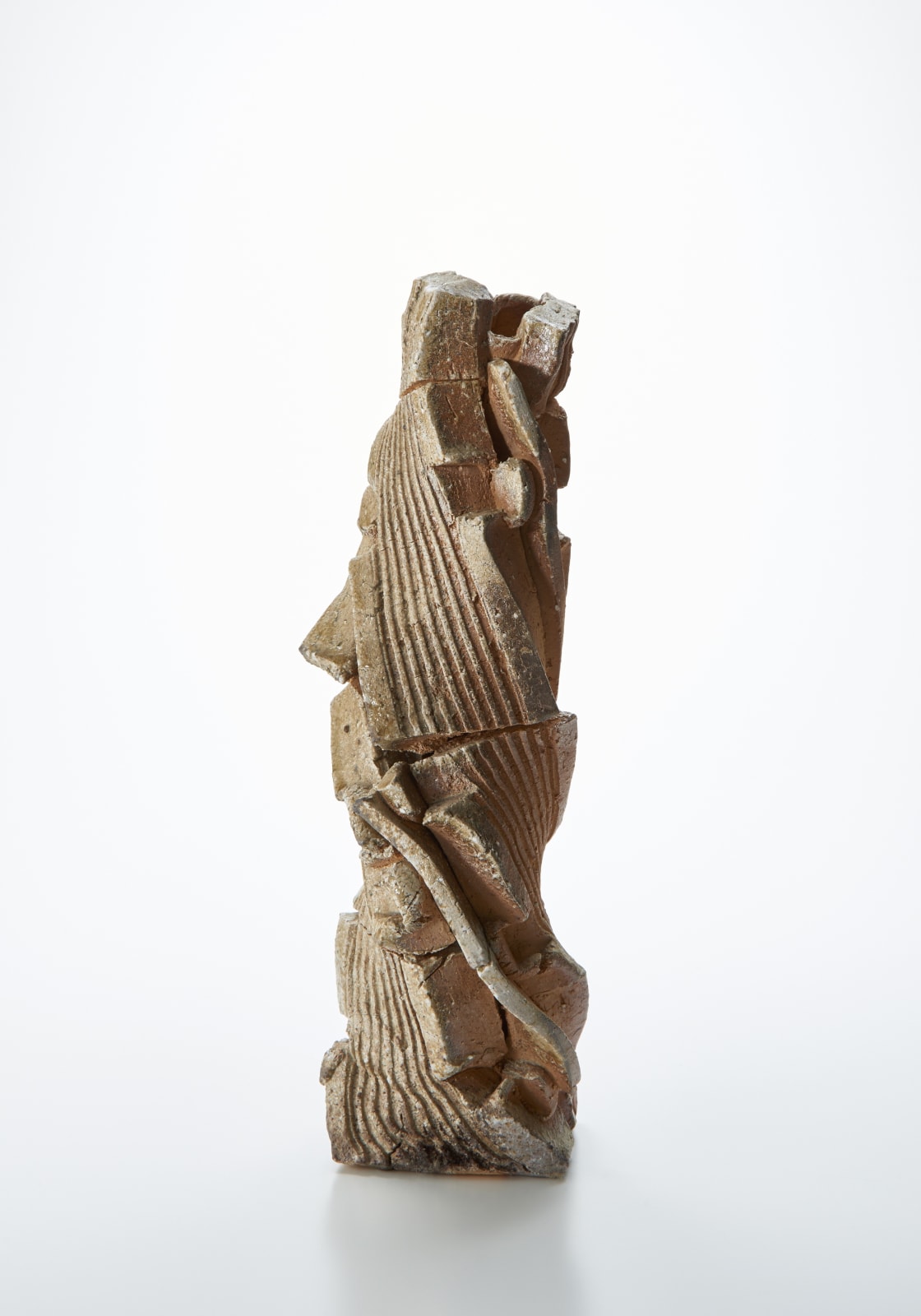 道川 省三, Sculptural Form 自然釉, 2018