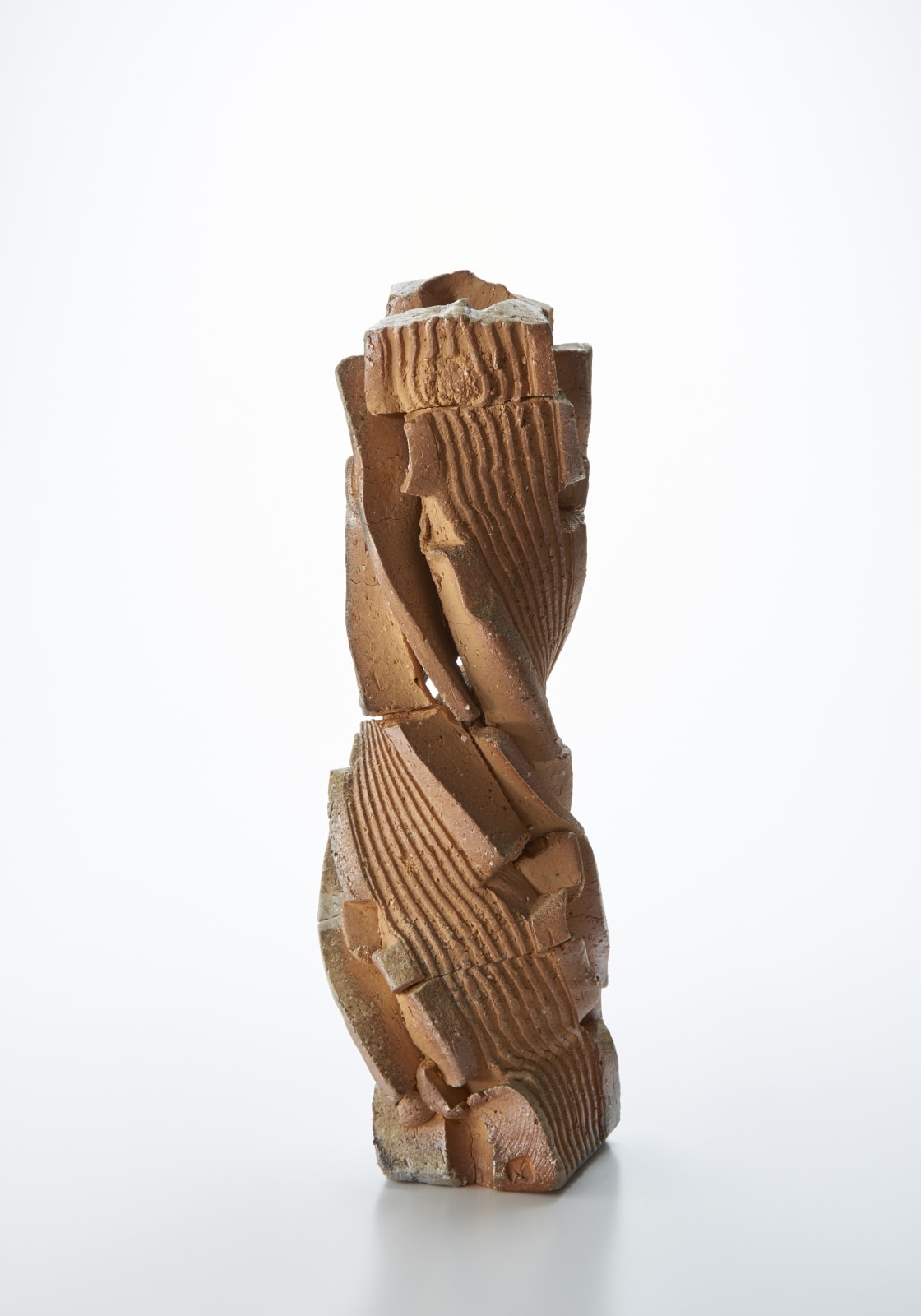 道川 省三, Sculptural Form 自然釉, 2018