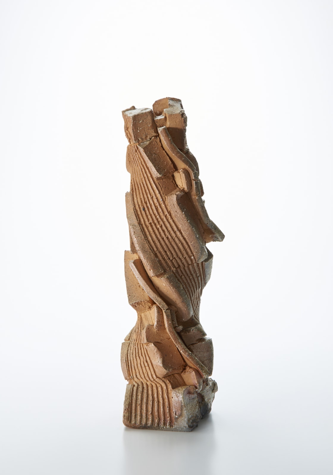 道川 省三, Sculptural Form 自然釉, 2018