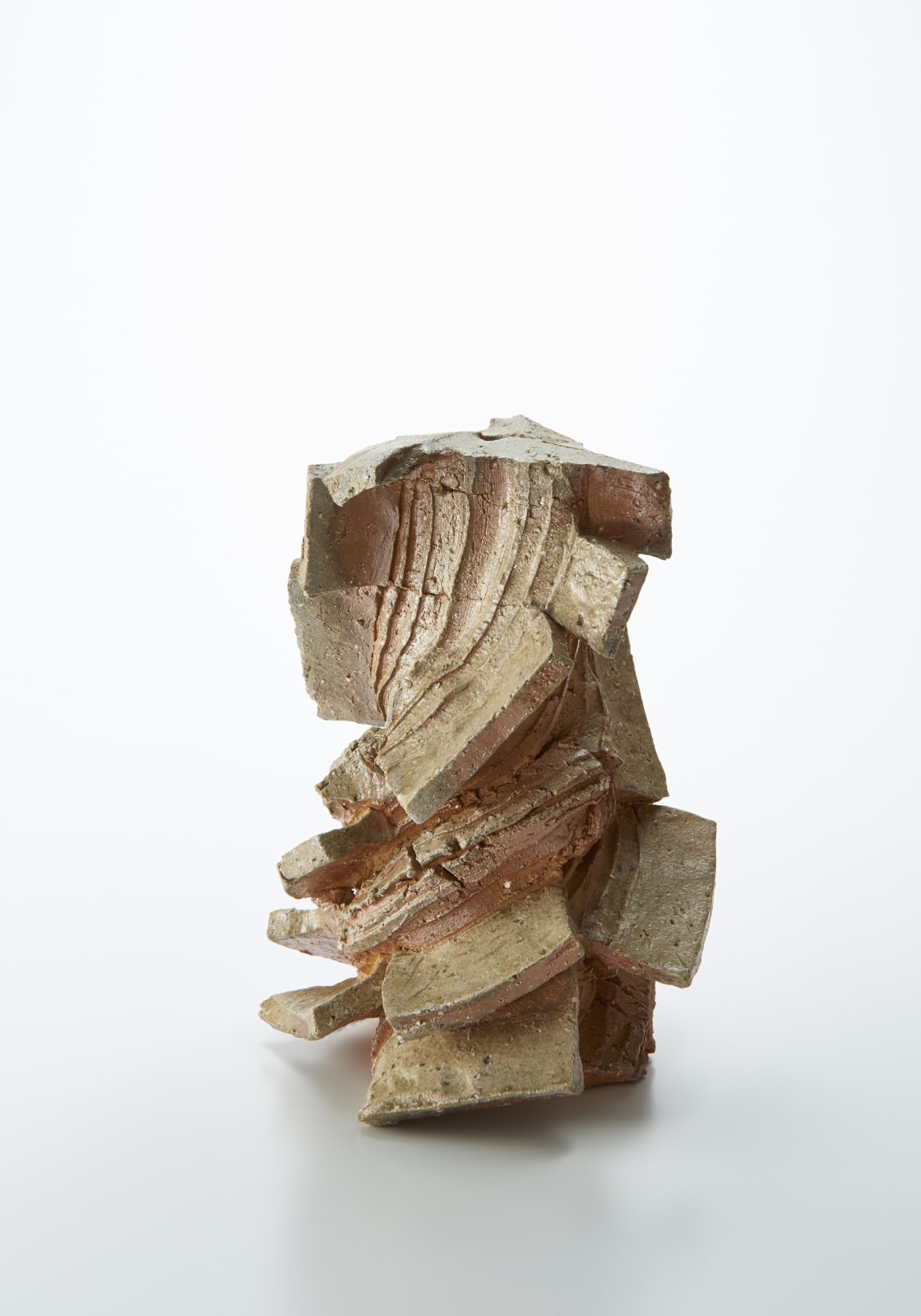 道川 省三, Sculptural Form 自然釉, 2018