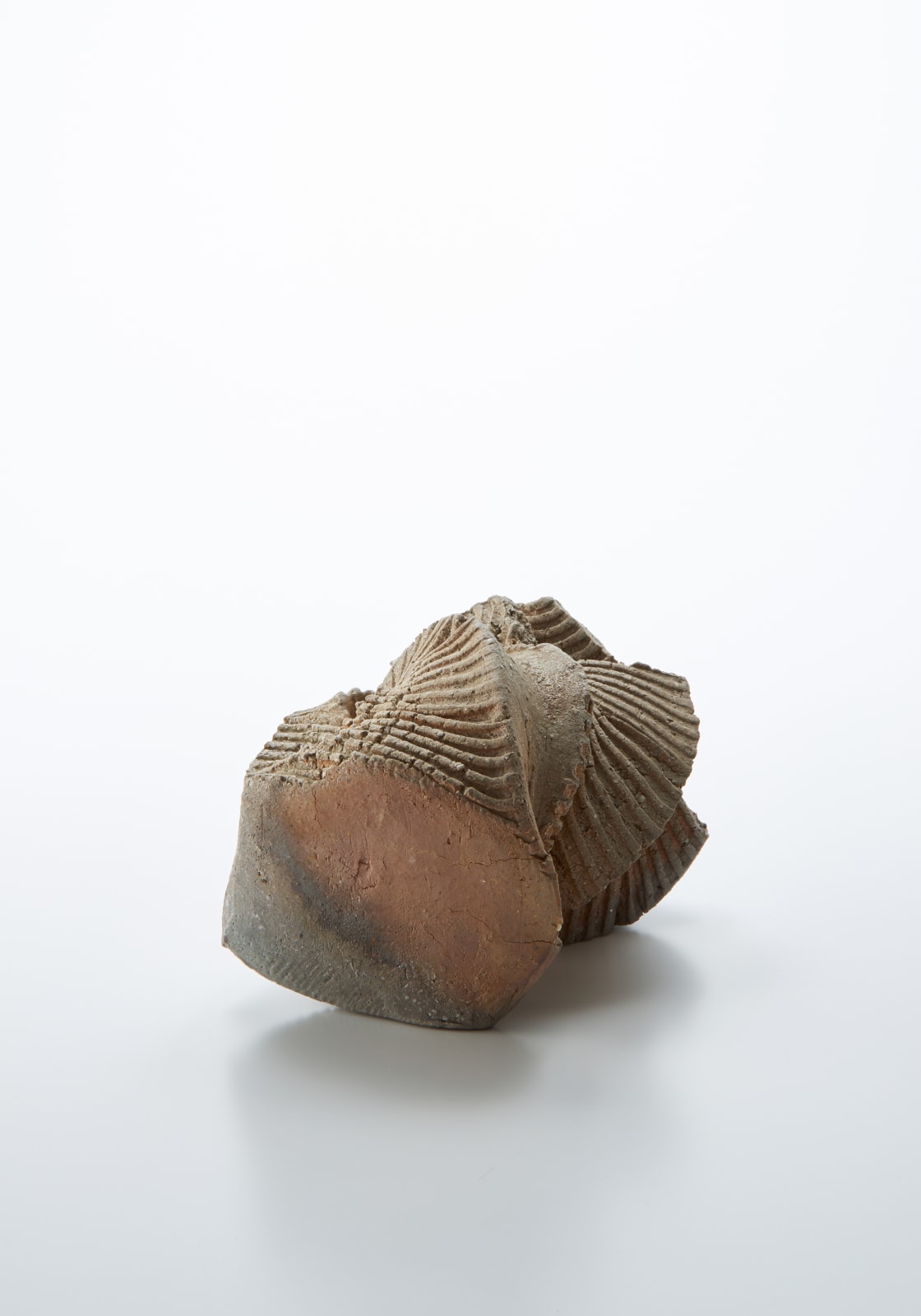 道川 省三, Sculptural Form 自然釉, 2018