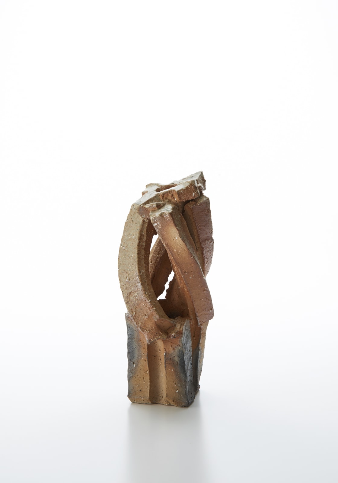 道川 省三, Sculptural Form 自然釉, 2019