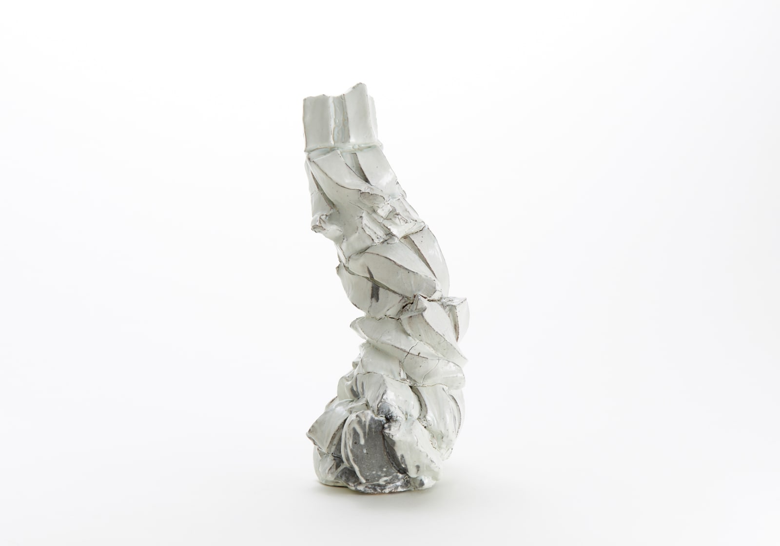 道川 省三, Sculptural Form 粉引, 2017