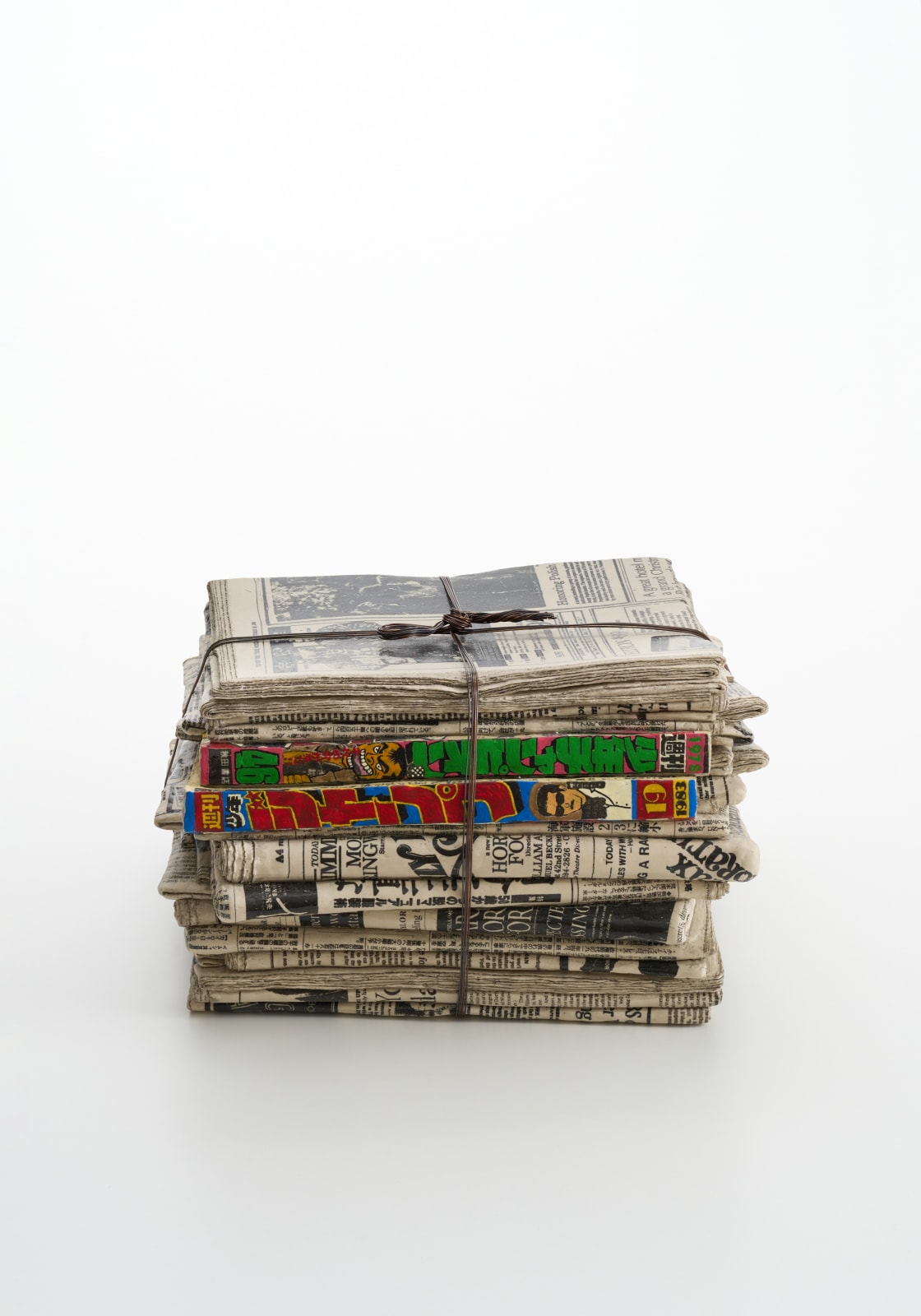 三島 喜美代, Newspaper 24-P, 2024
